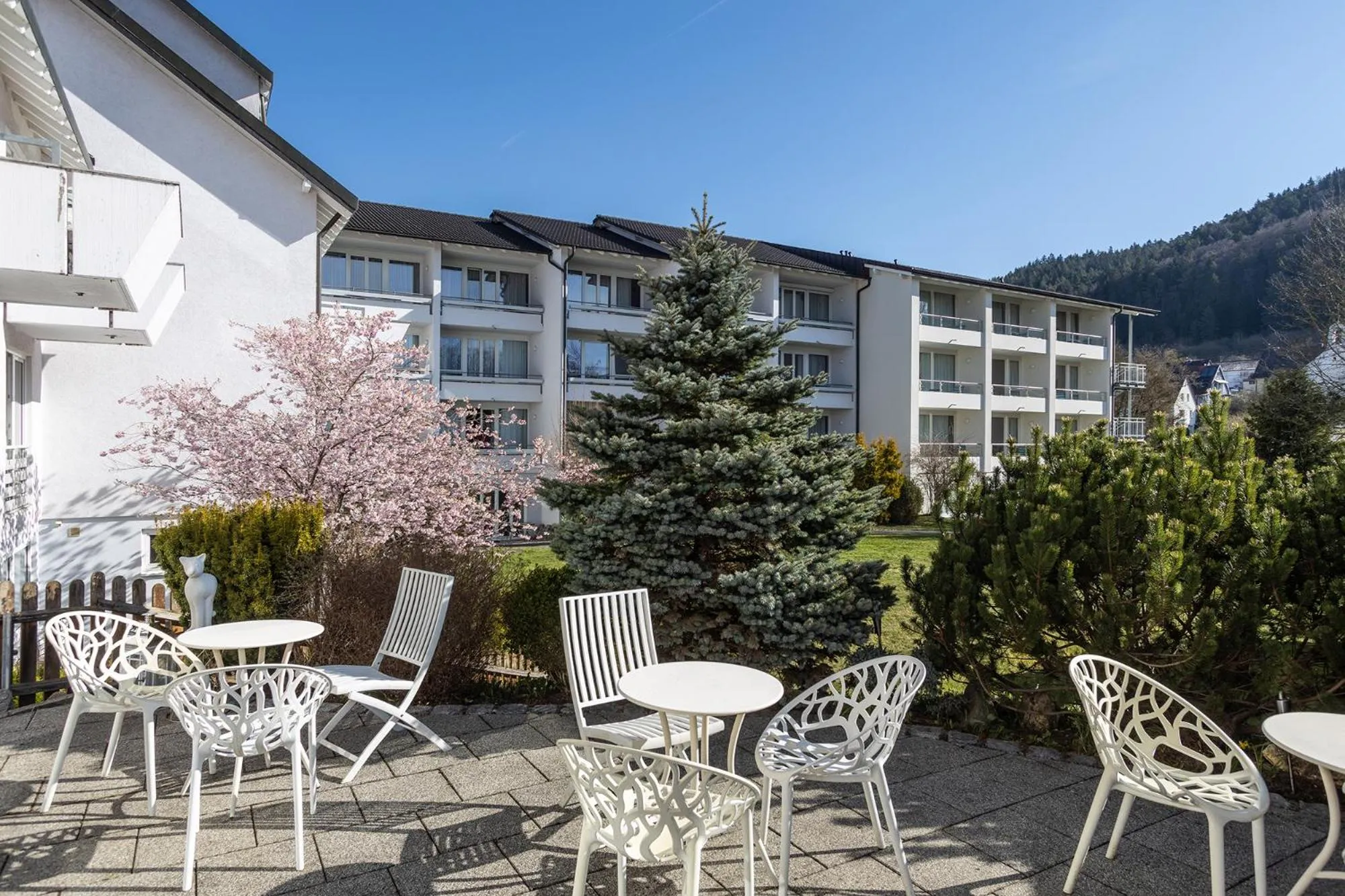 Balcony/Terrace in Hotel Traube Revital