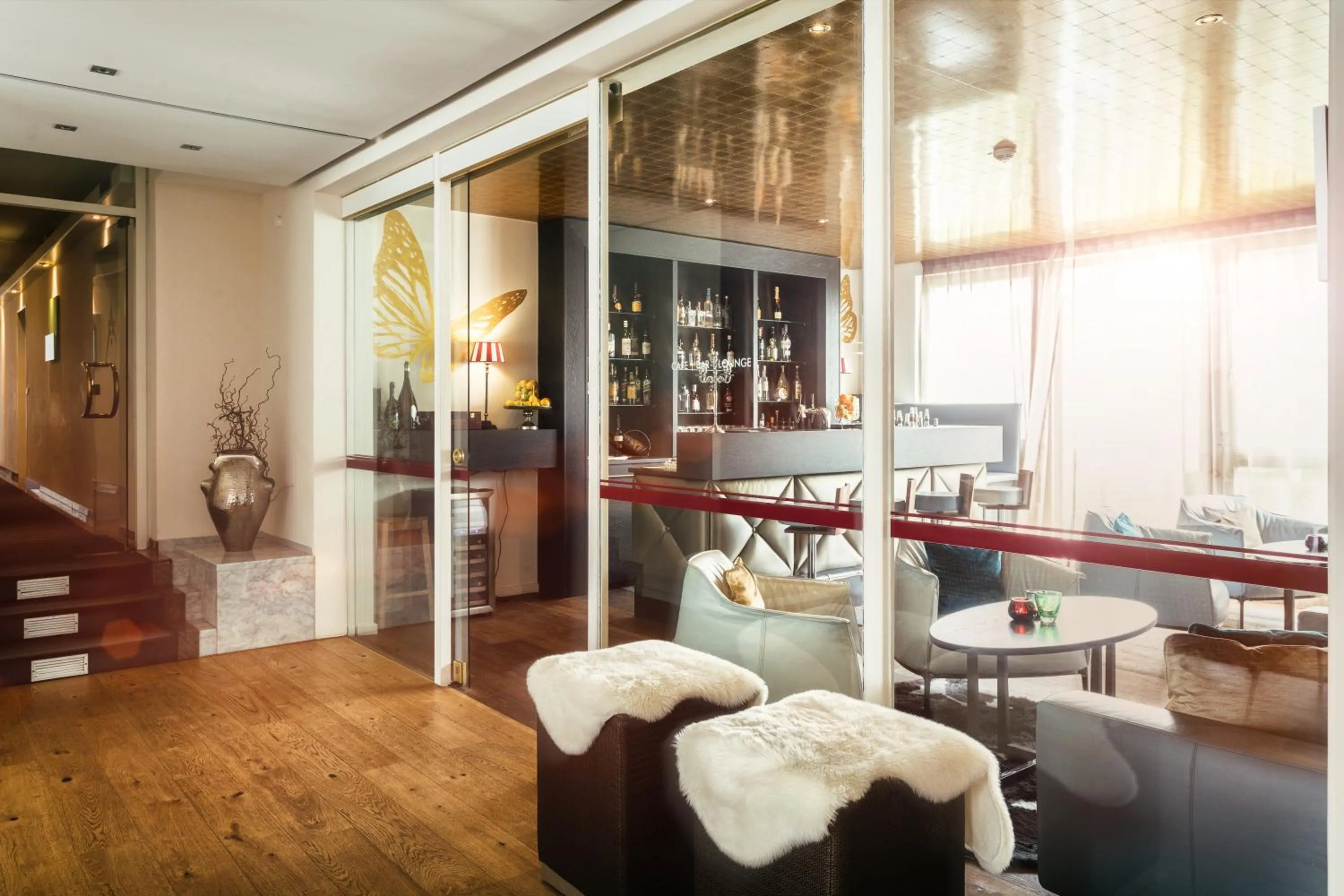 Lounge or bar in Hotel Traube Revital