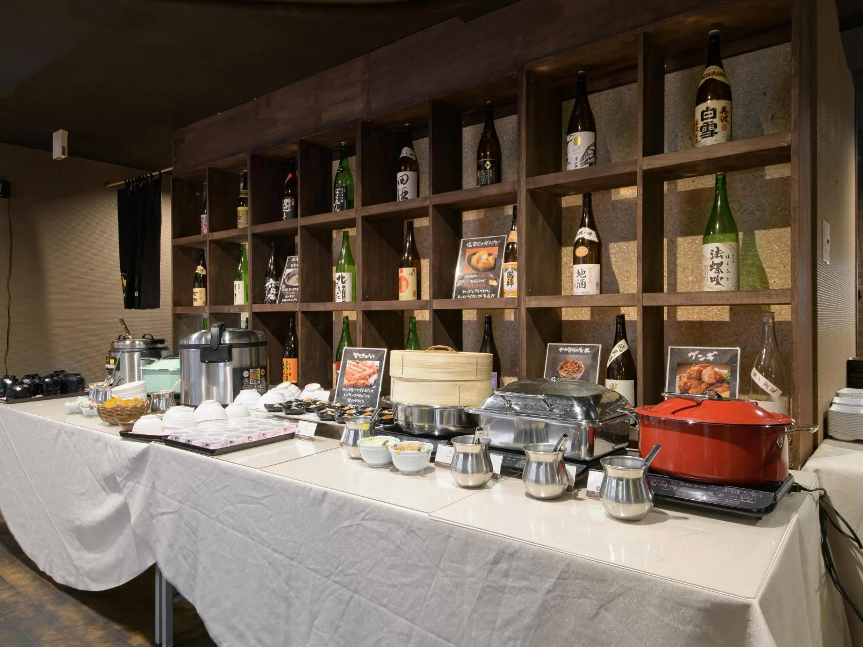 Buffet breakfast in APA Hotel TKP Sapporo Ekimae