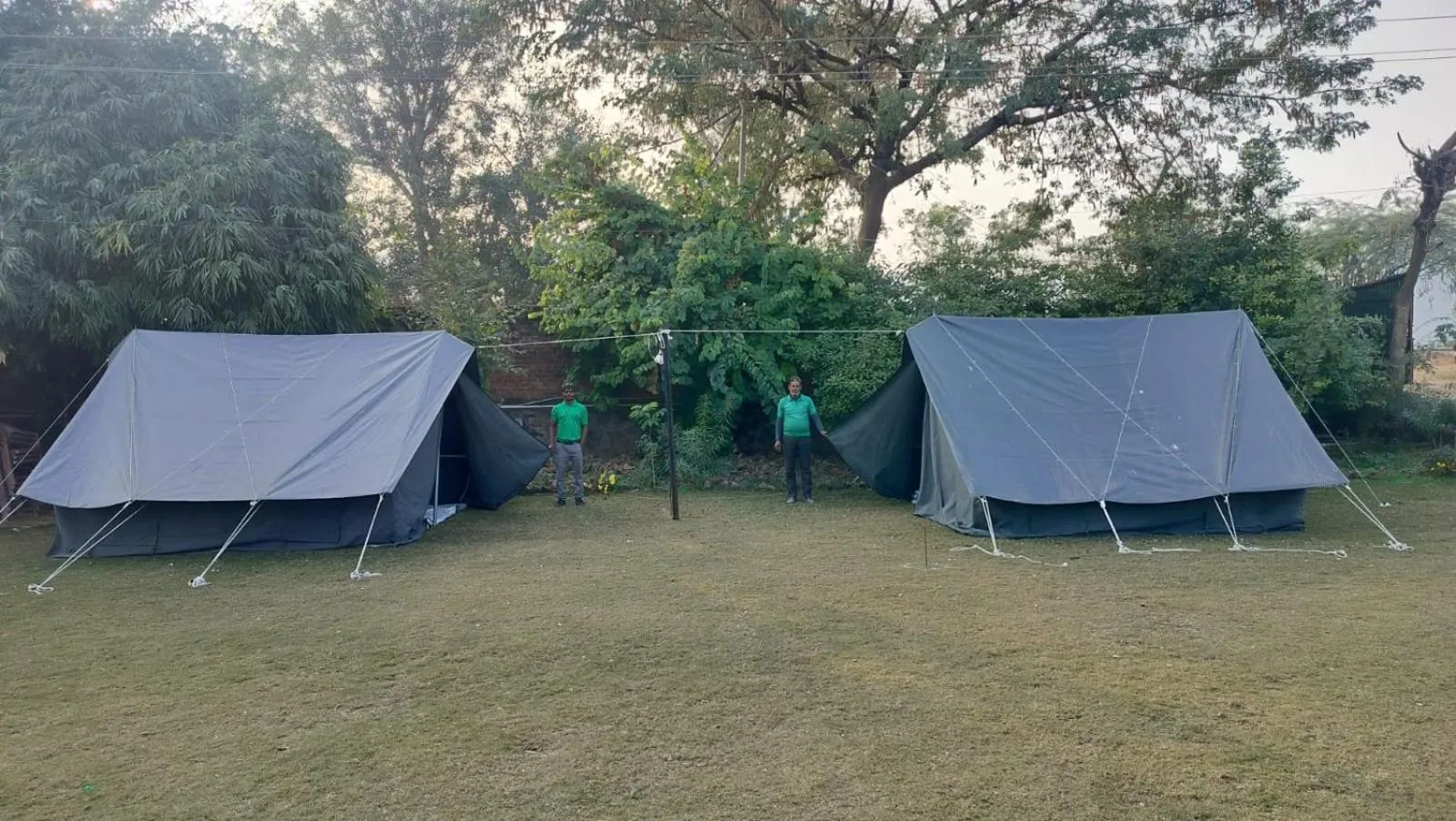 Garden view in Gramya Resort