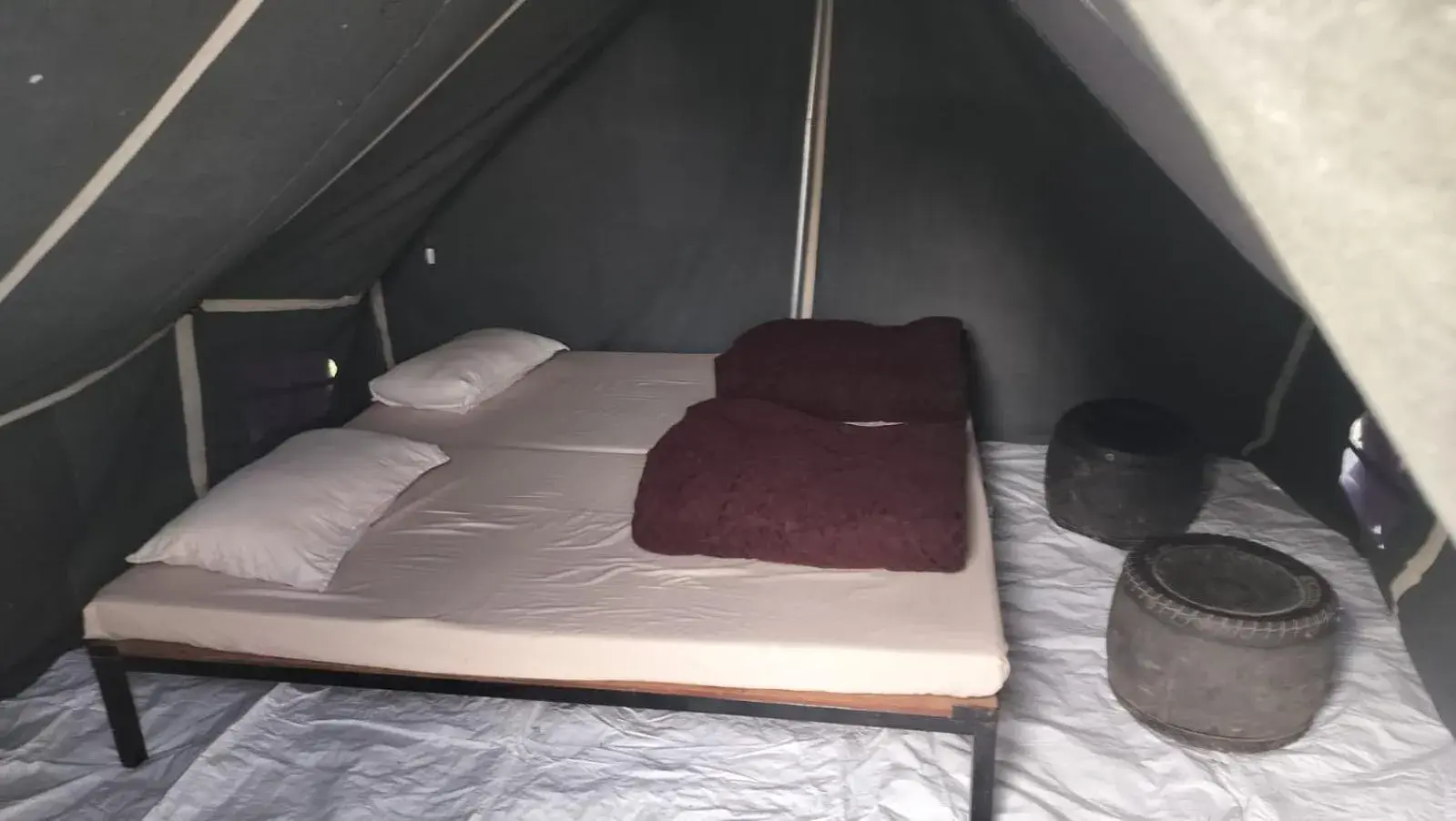 Bed in Gramya Resort Bed in Gramya Resort