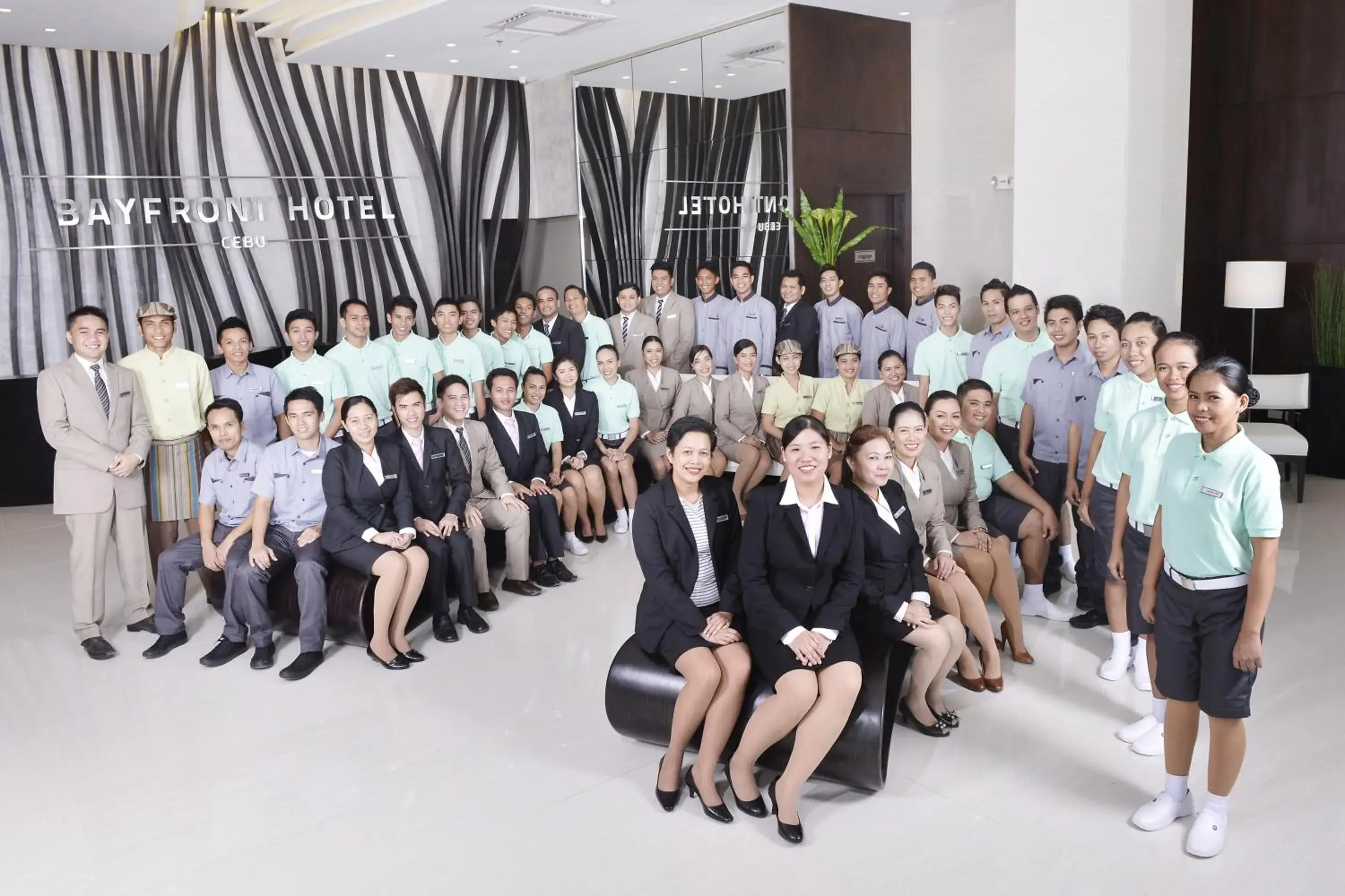 Lobby or reception in Bayfront Hotel Cebu North Reclamation Lobby or reception in Bayfront Hotel Cebu North Reclamation