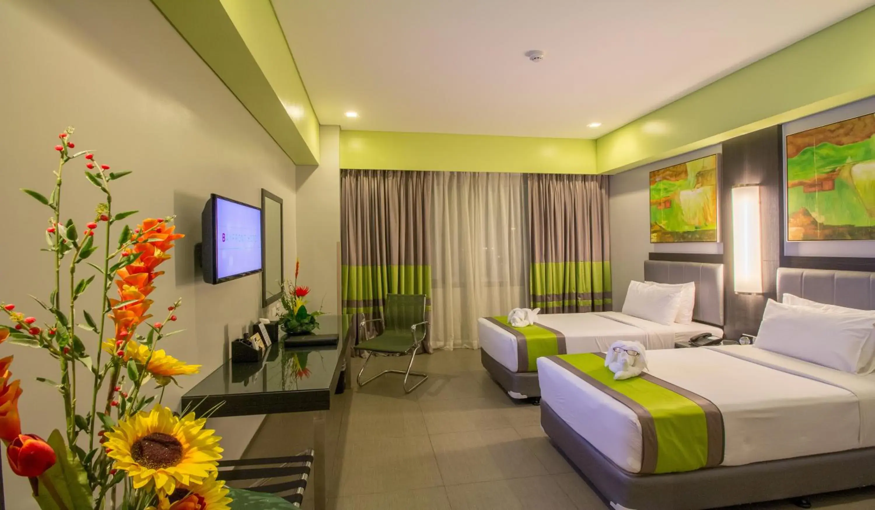 Bed in Bayfront Hotel Cebu North Reclamation Bed in Bayfront Hotel Cebu North Reclamation