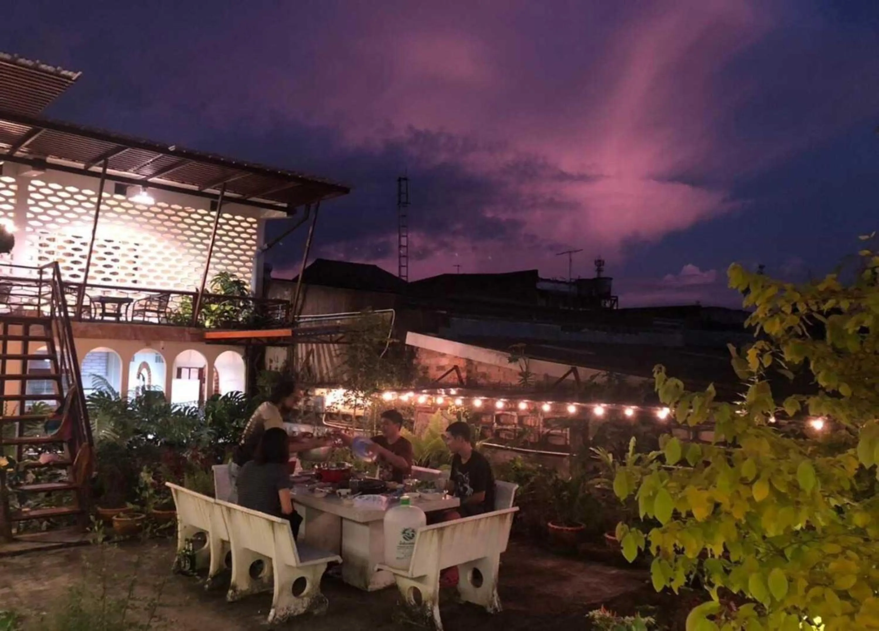 Lobby or reception in OYO 75469 Baan Kong Hostel