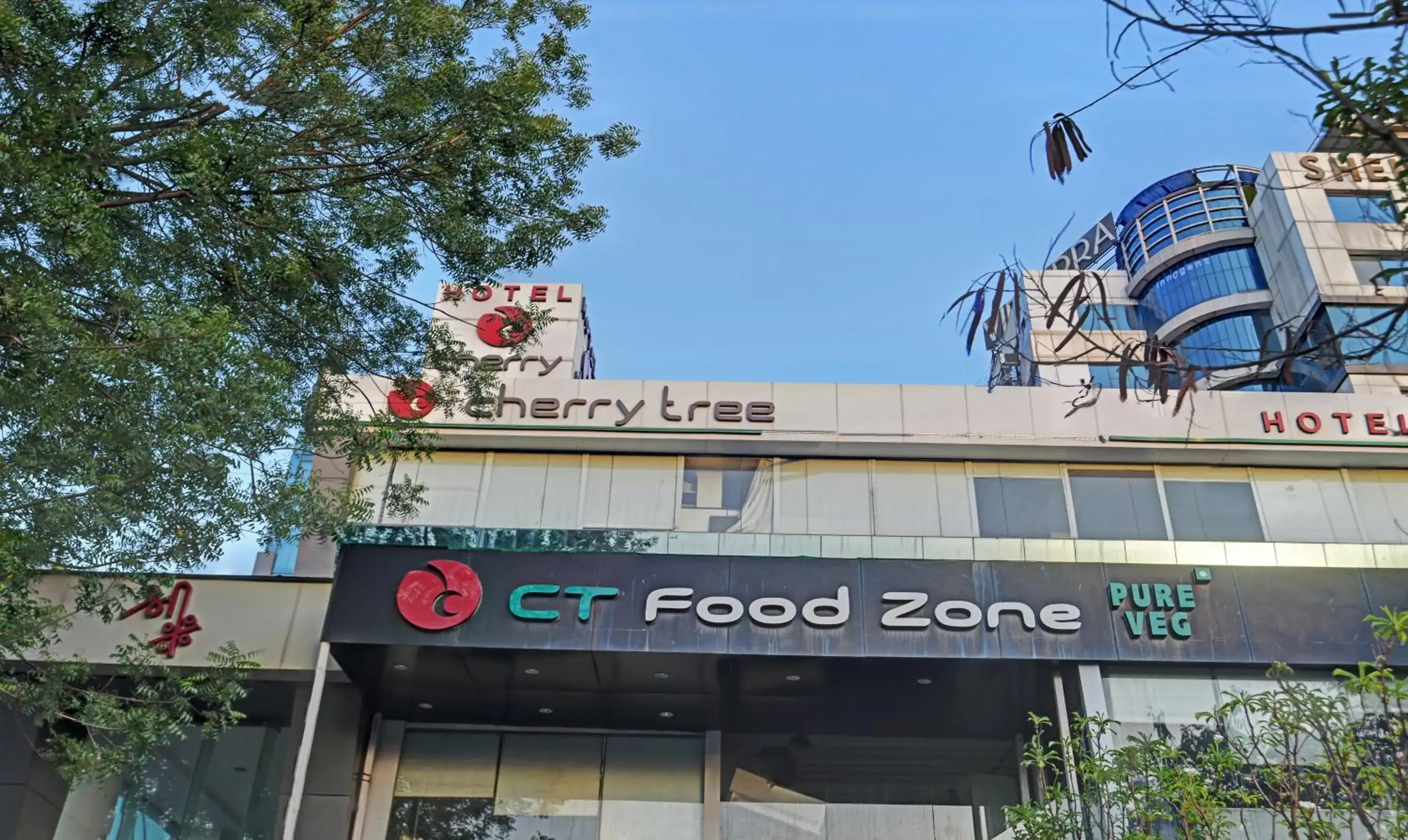 Property building in Treebo Trend Cherry Tree Property building in Treebo Trend Cherry Tree