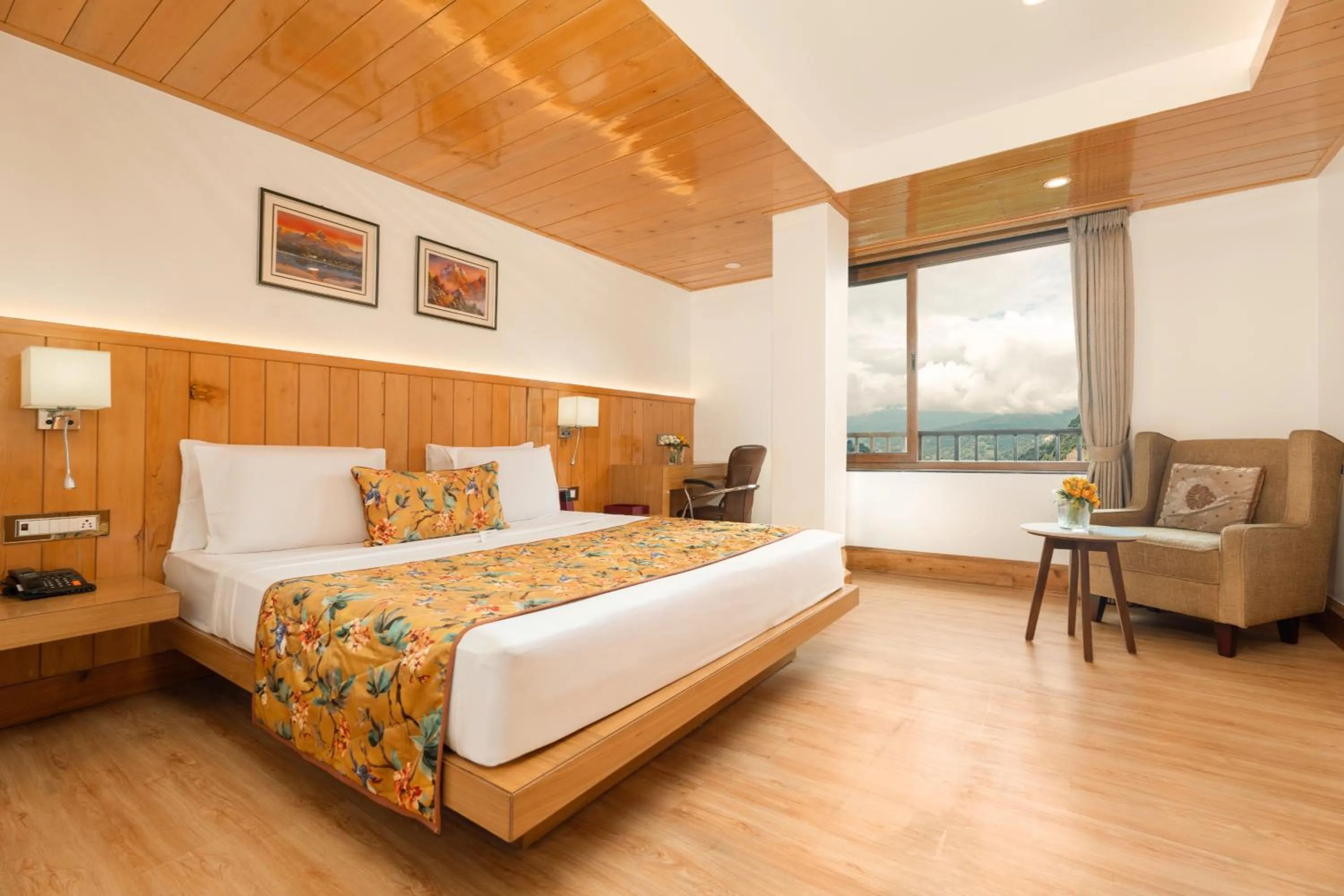 Bed in Summit Grand Resort & Spa