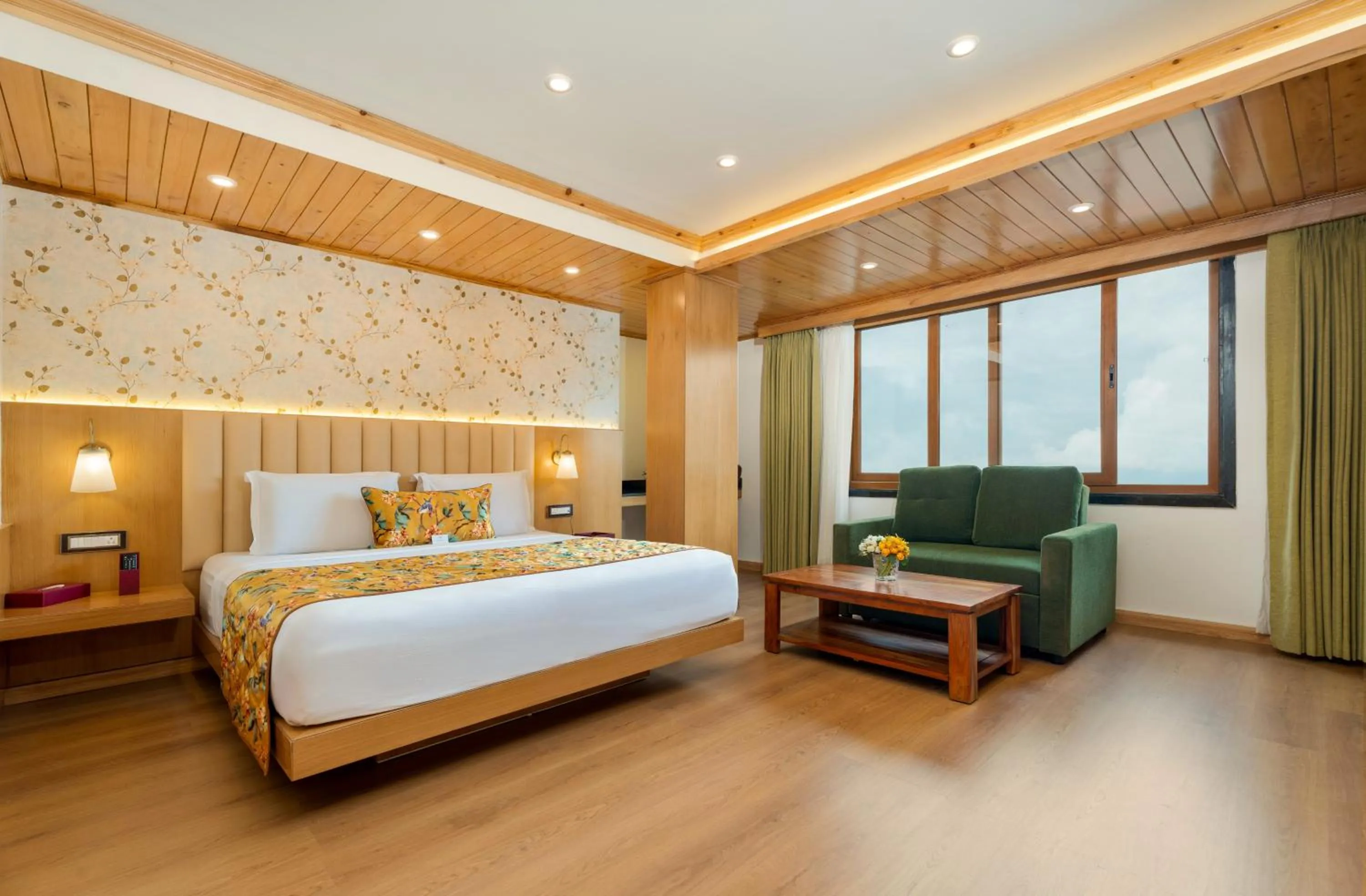 Bed in Summit Grand Resort & Spa
