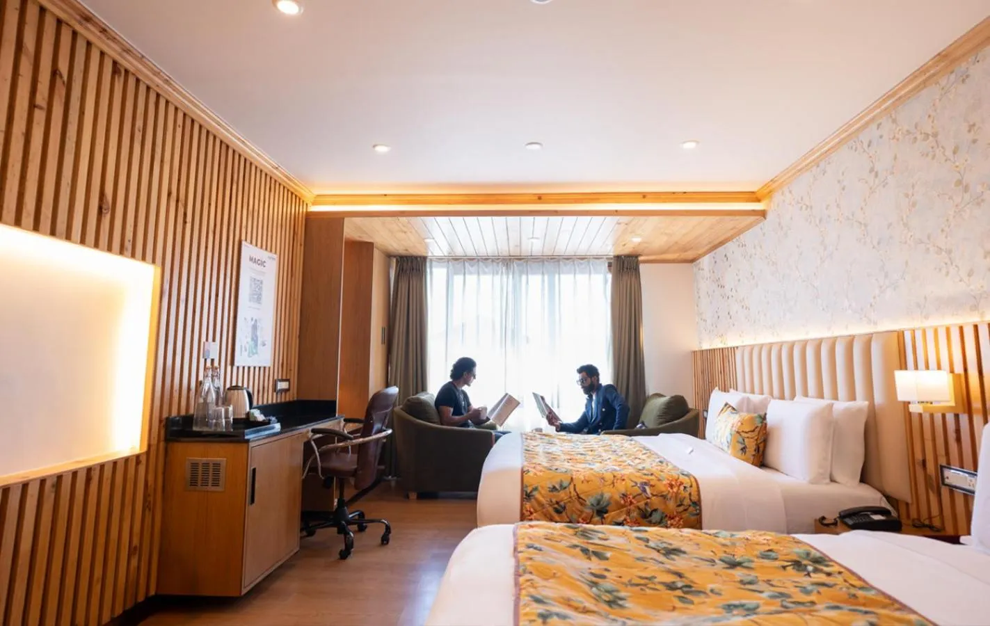 Bed in Summit Grand Resort & Spa