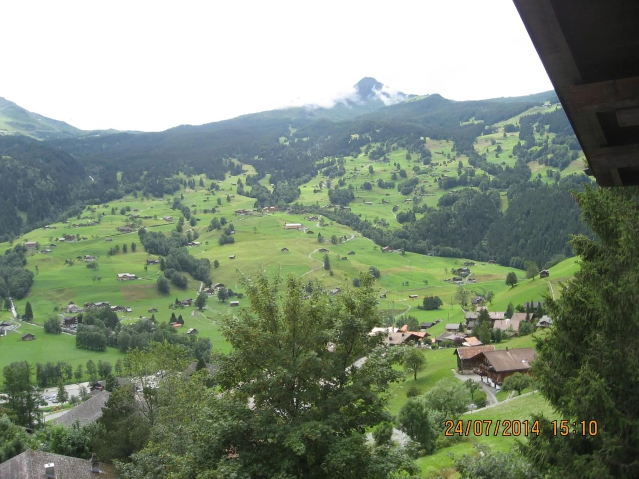 View (from property/room) in Hotel Eigerblick