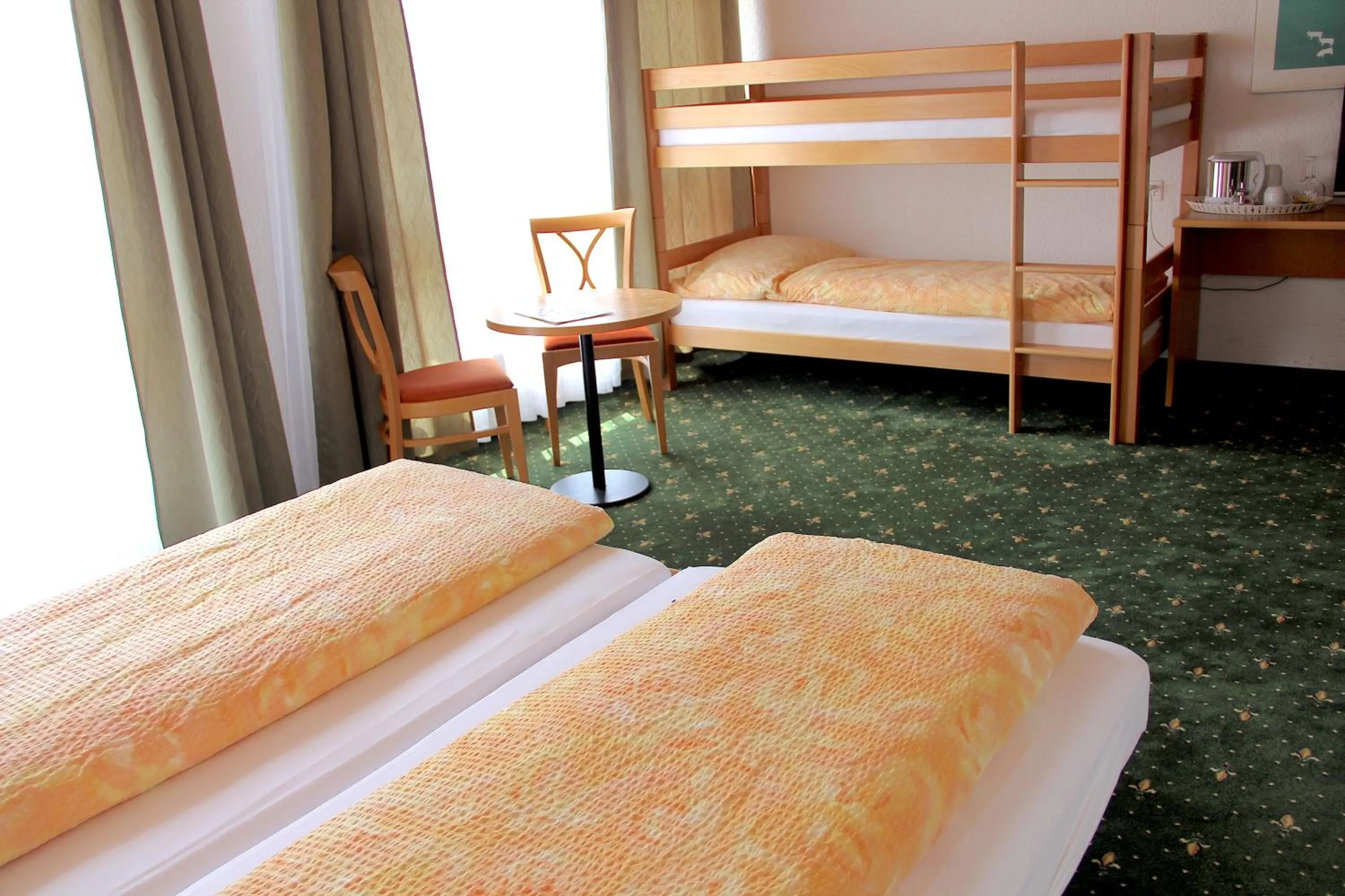 Bedroom, Bed in Hotel Eigerblick