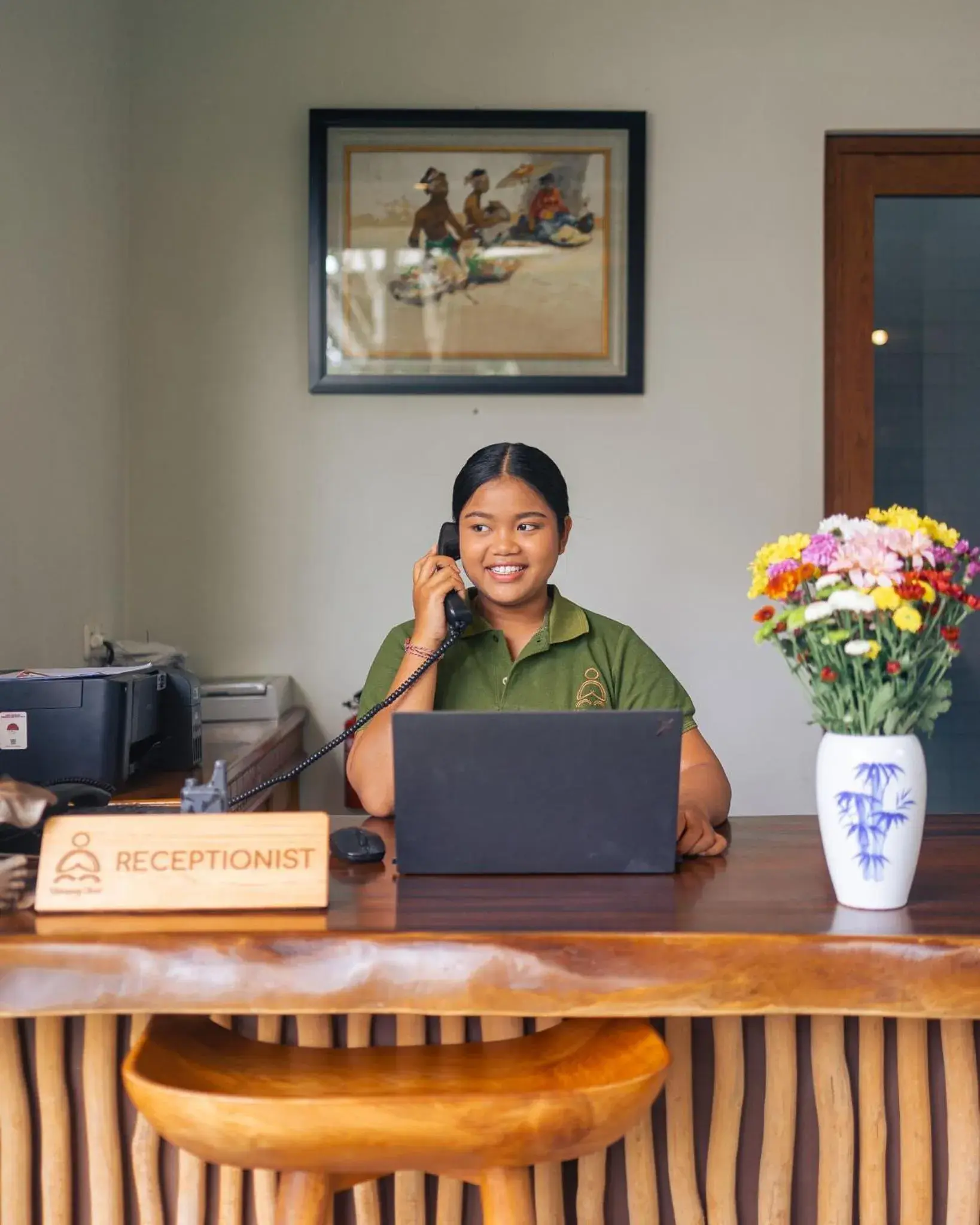 Lobby or reception in Mahayoga Ubud Private Pool Villa Spa And Resto Lobby or reception in Mahayoga Ubud Private Pool Villa Spa And Resto