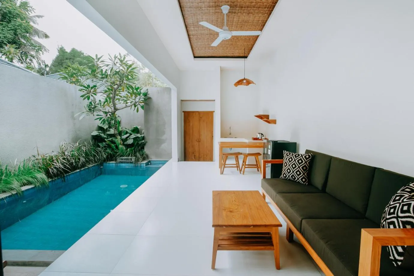 Patio in Mahayoga Ubud Private Pool Villa Spa And Resto