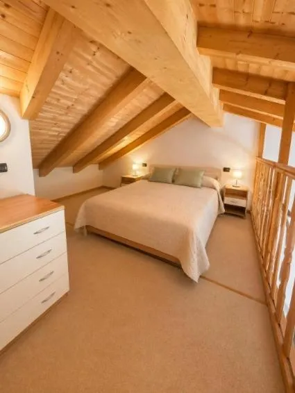 Bedroom, Bed in Villa Dascia - Agenzia Cocal