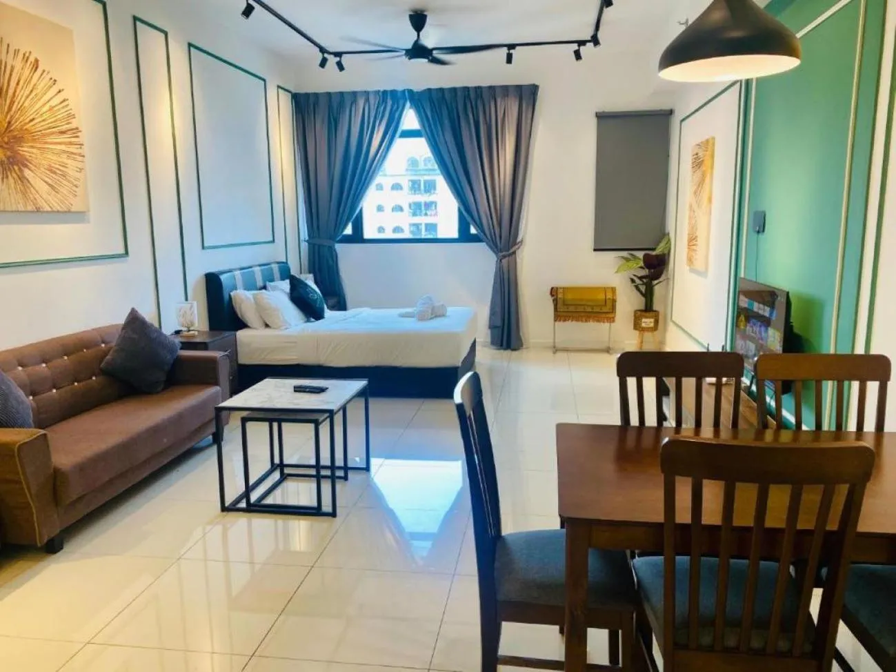 Bed in Chambers Suites KLCC Serviced Apartment
