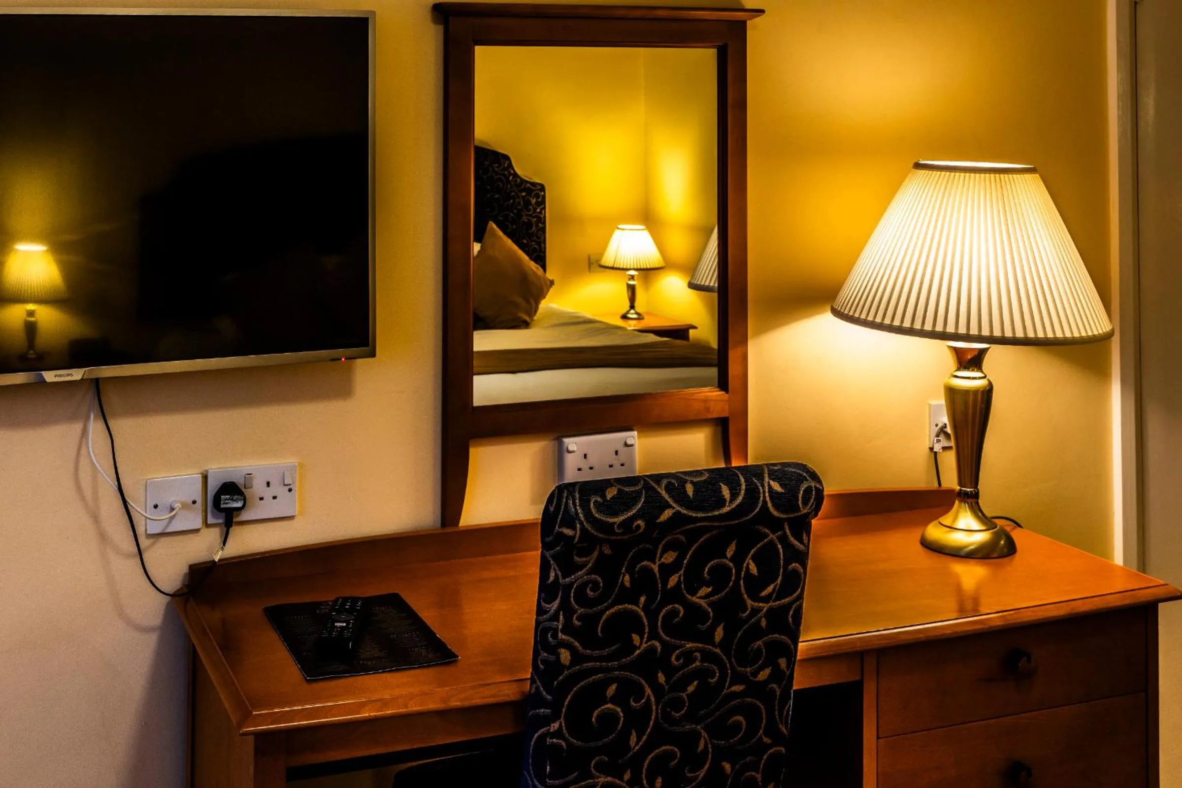 Bedroom in Tiverton Hotel Lounge & Venue