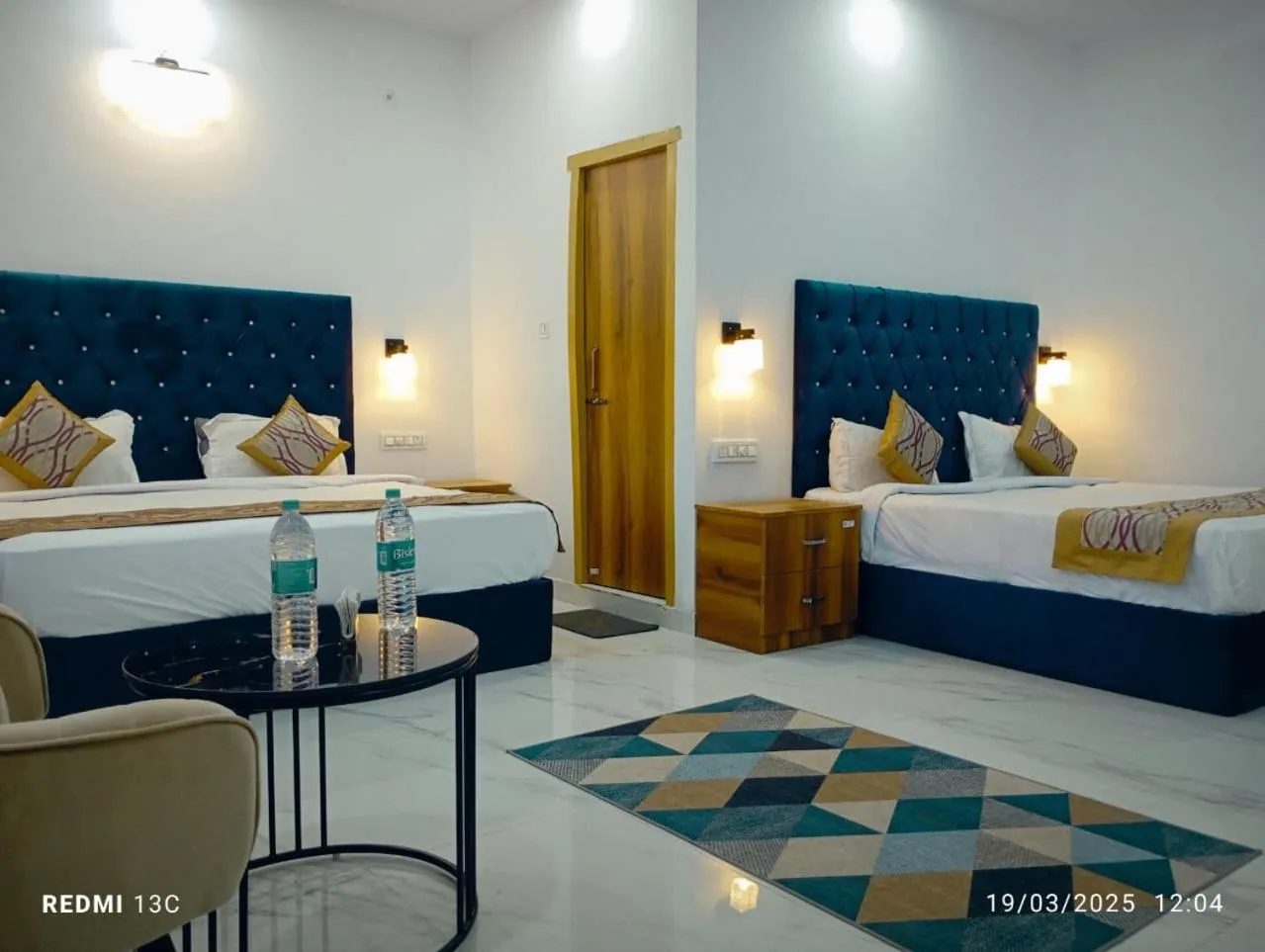 Bed in Wild Planet Corbett Hotel and Resort