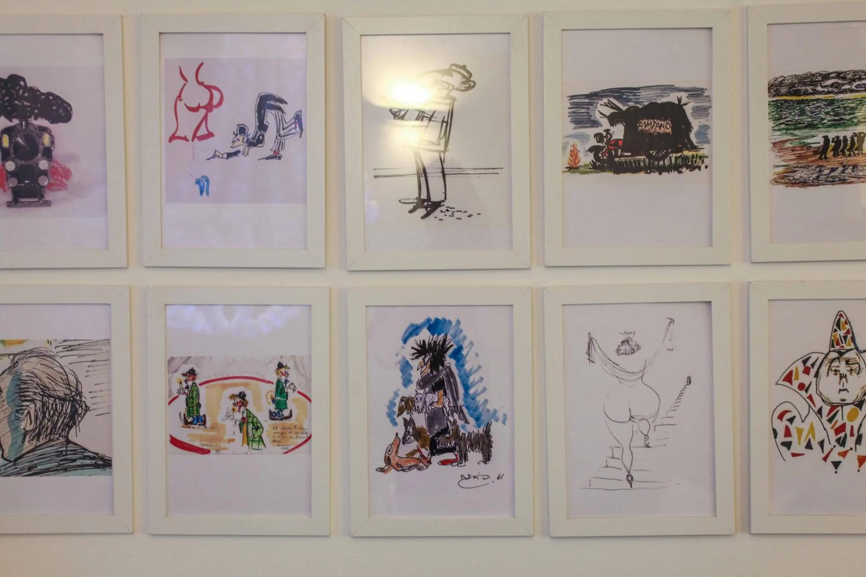 Decorative detail in Il Fonticolo Room & Breakfast