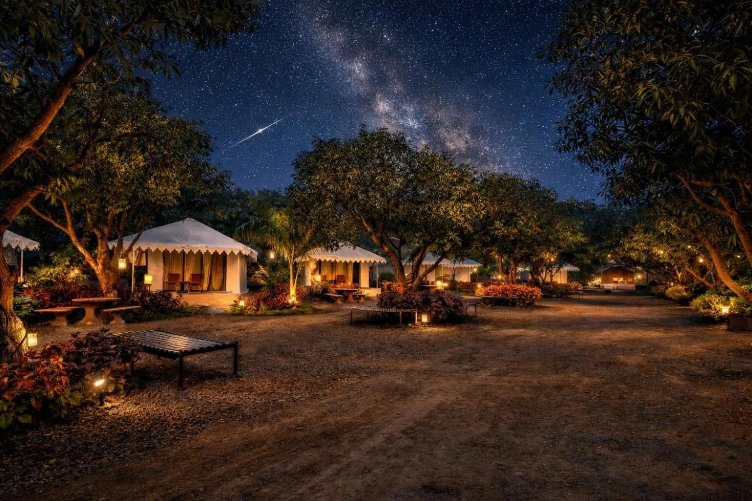 Garden in Amber Resort