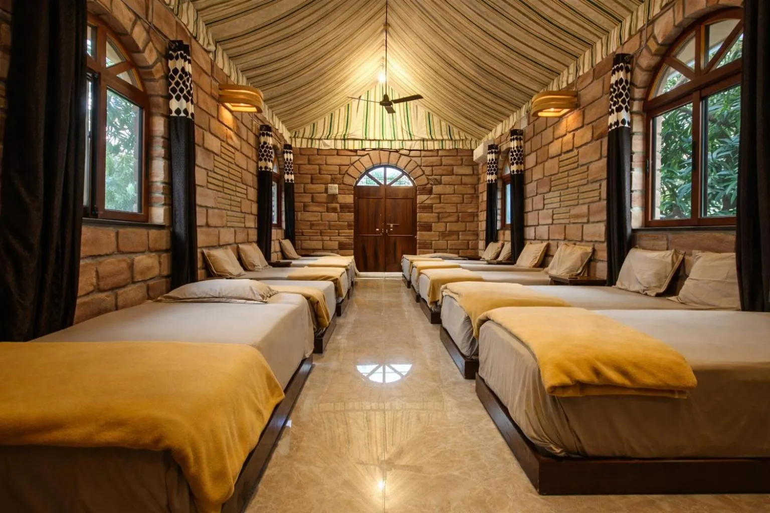 Bed in Amber Resort