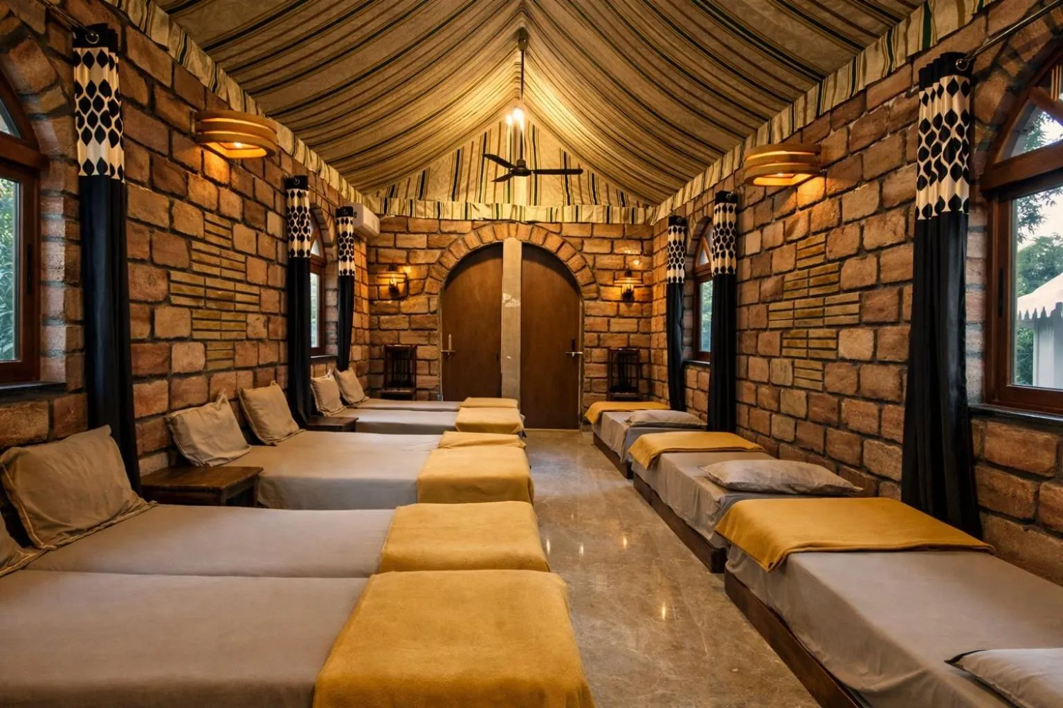 Photo of the whole room, Bed in Amber Resort