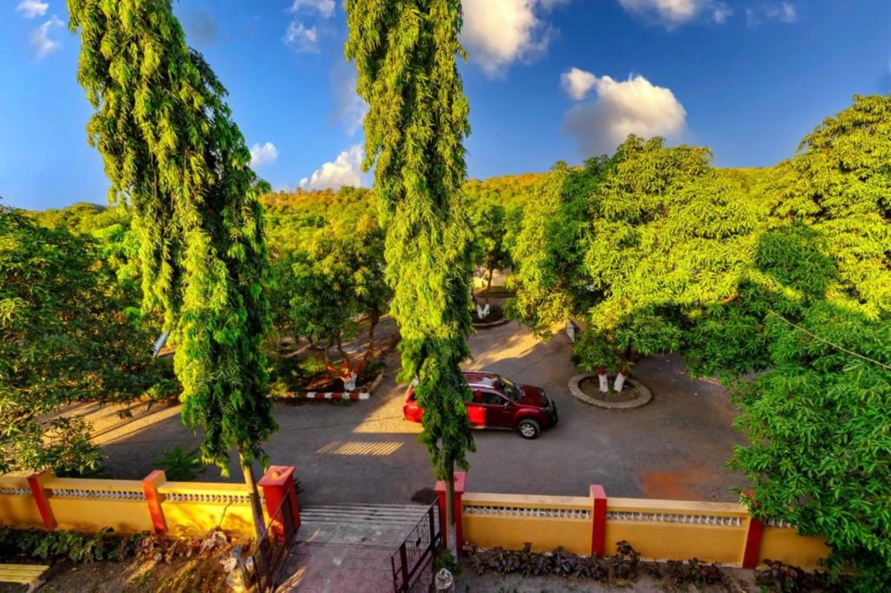 Garden view in Amber Resort