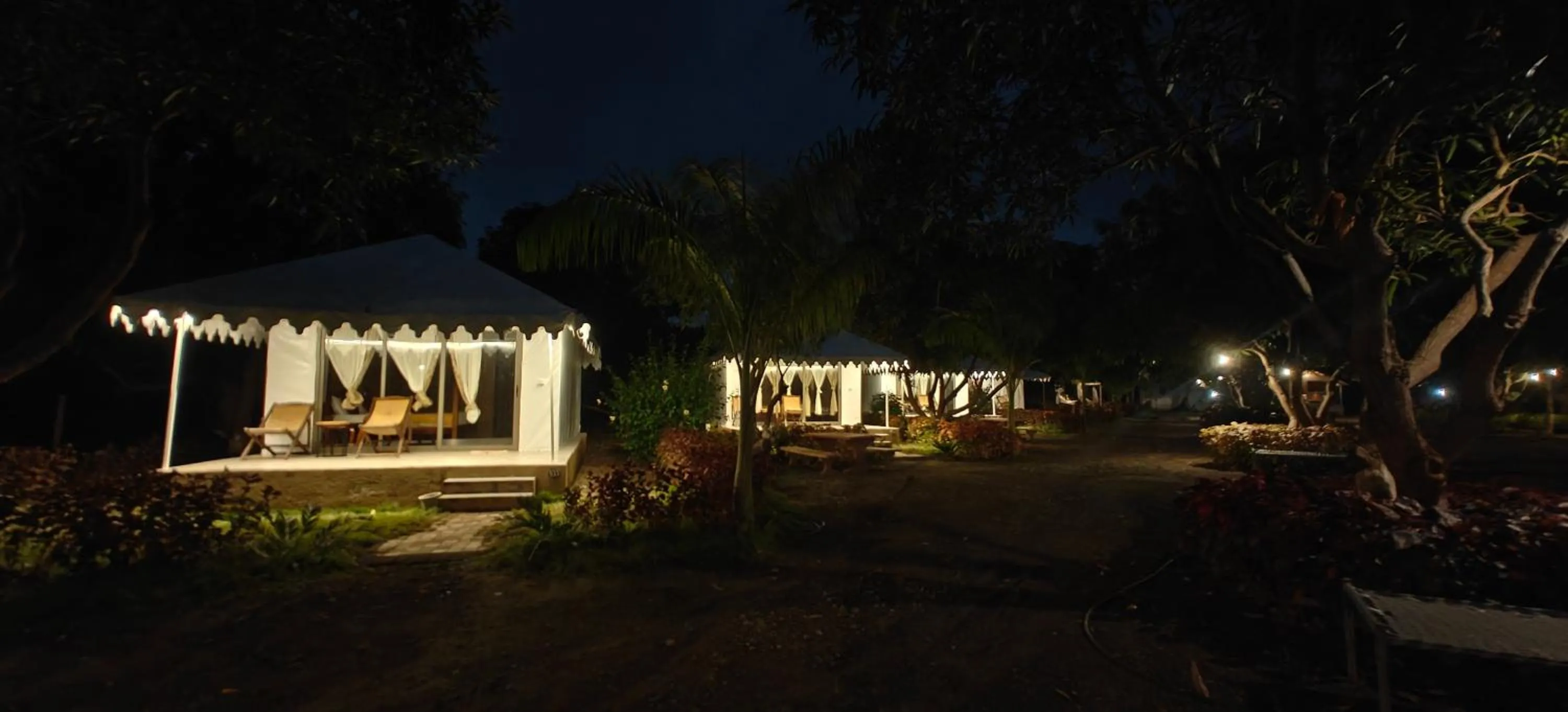 Garden view in Amber Resort