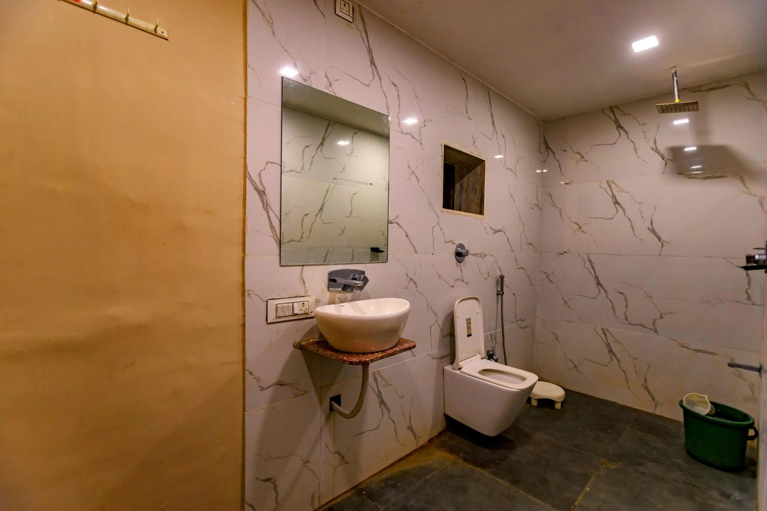 Shower in Amber Resort