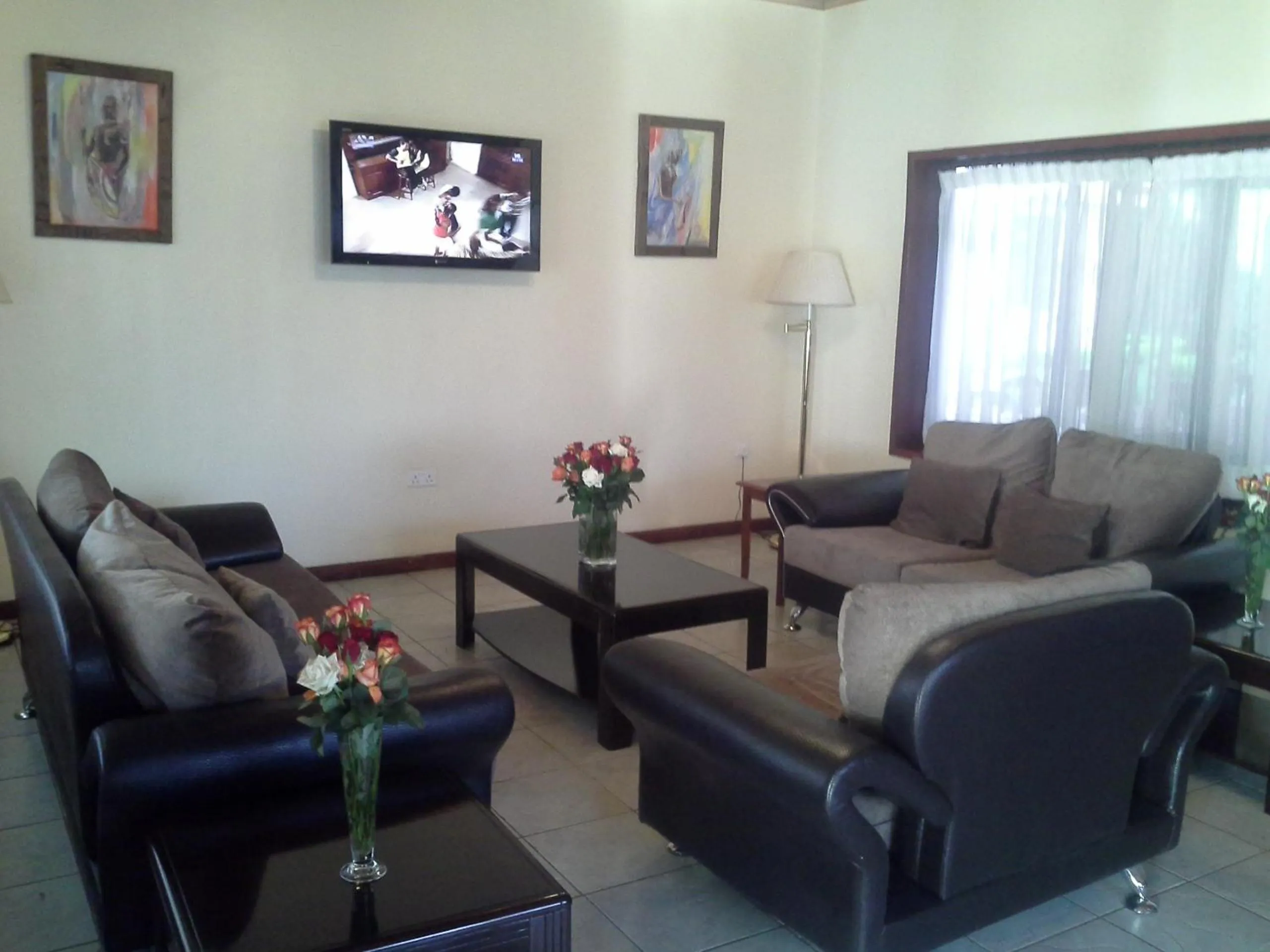 Lobby or reception in The Milimani Lodge