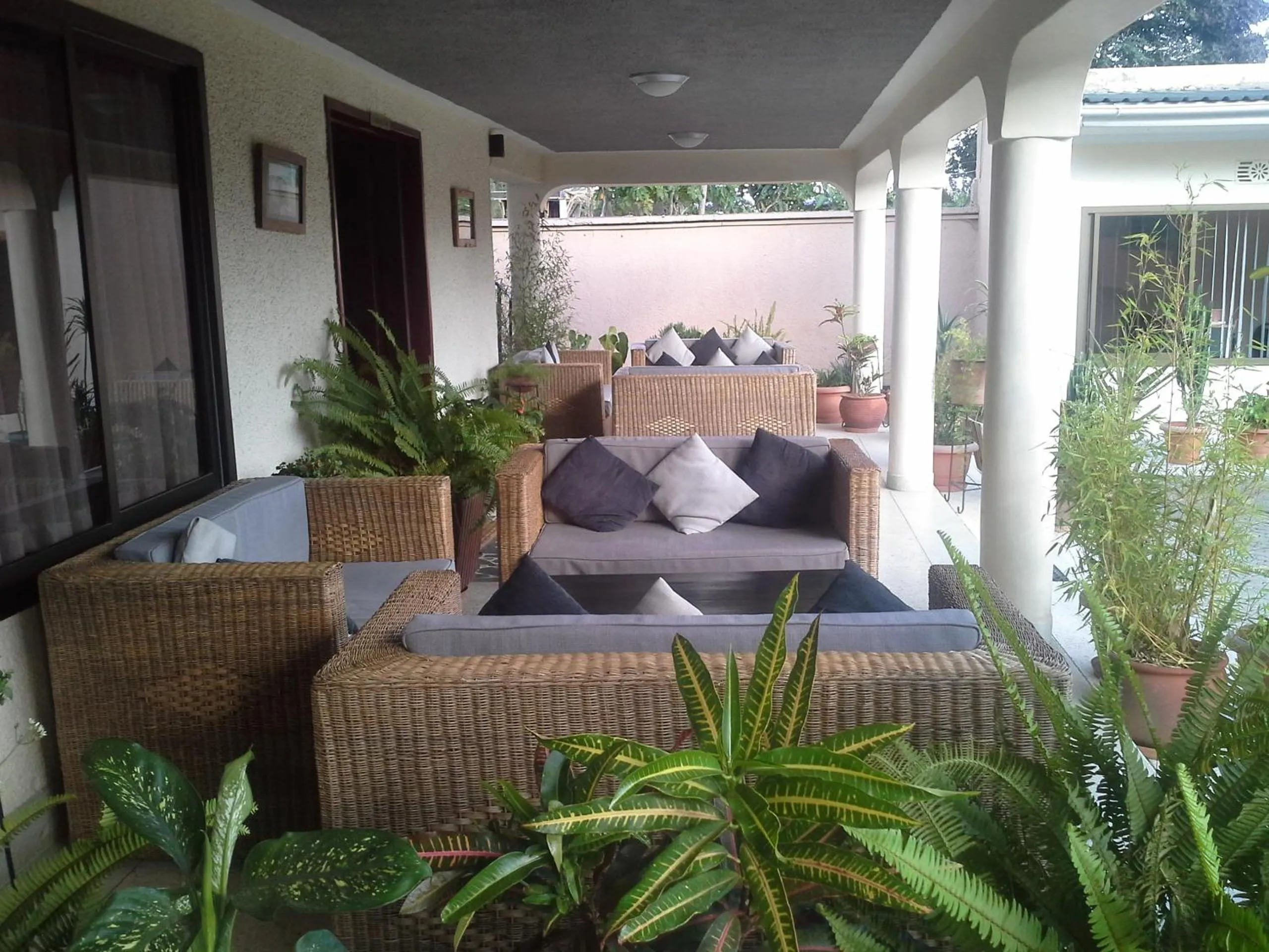 Lobby or reception in The Milimani Lodge