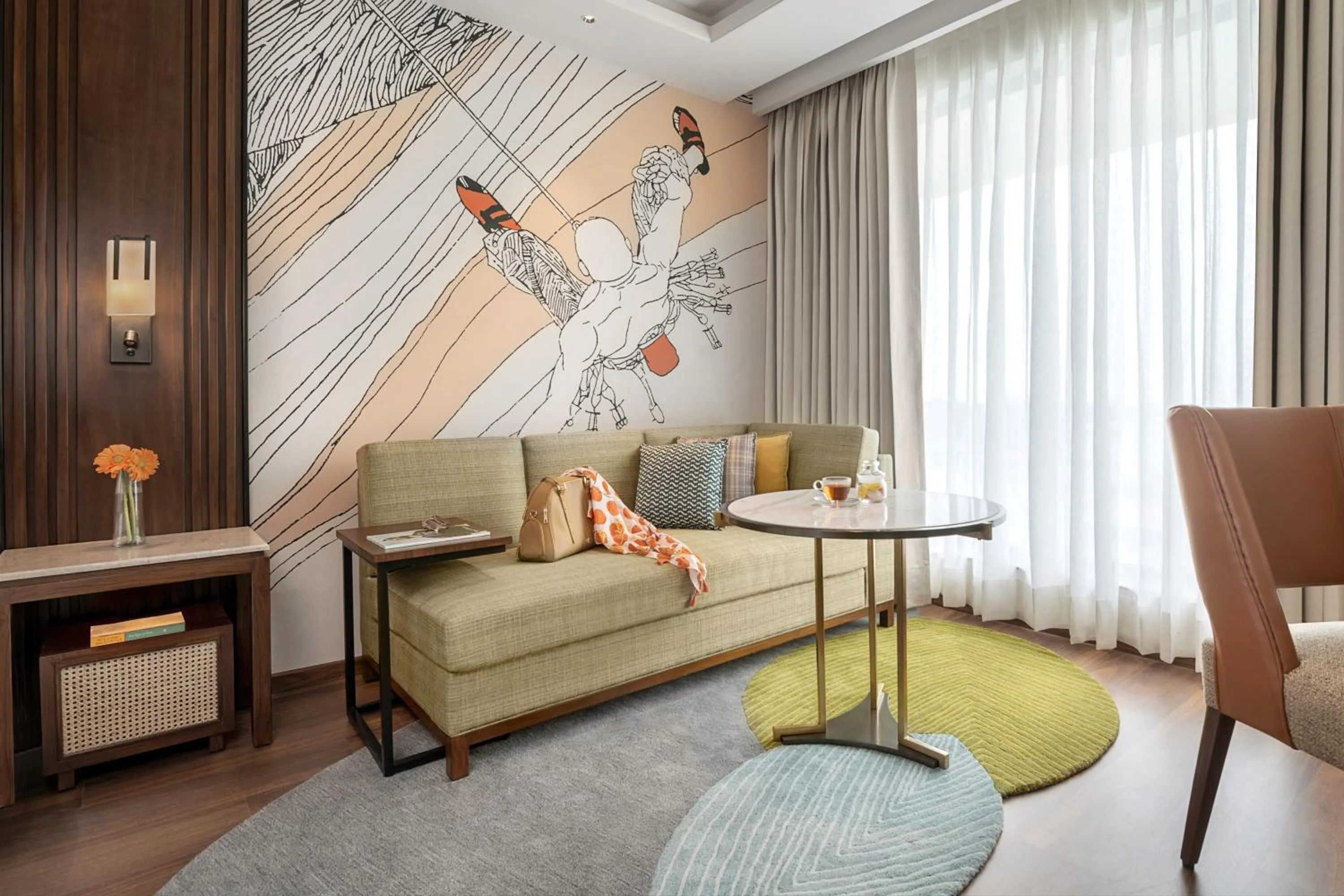 Living room in Hyatt Centric Rajpur Road Dehradun