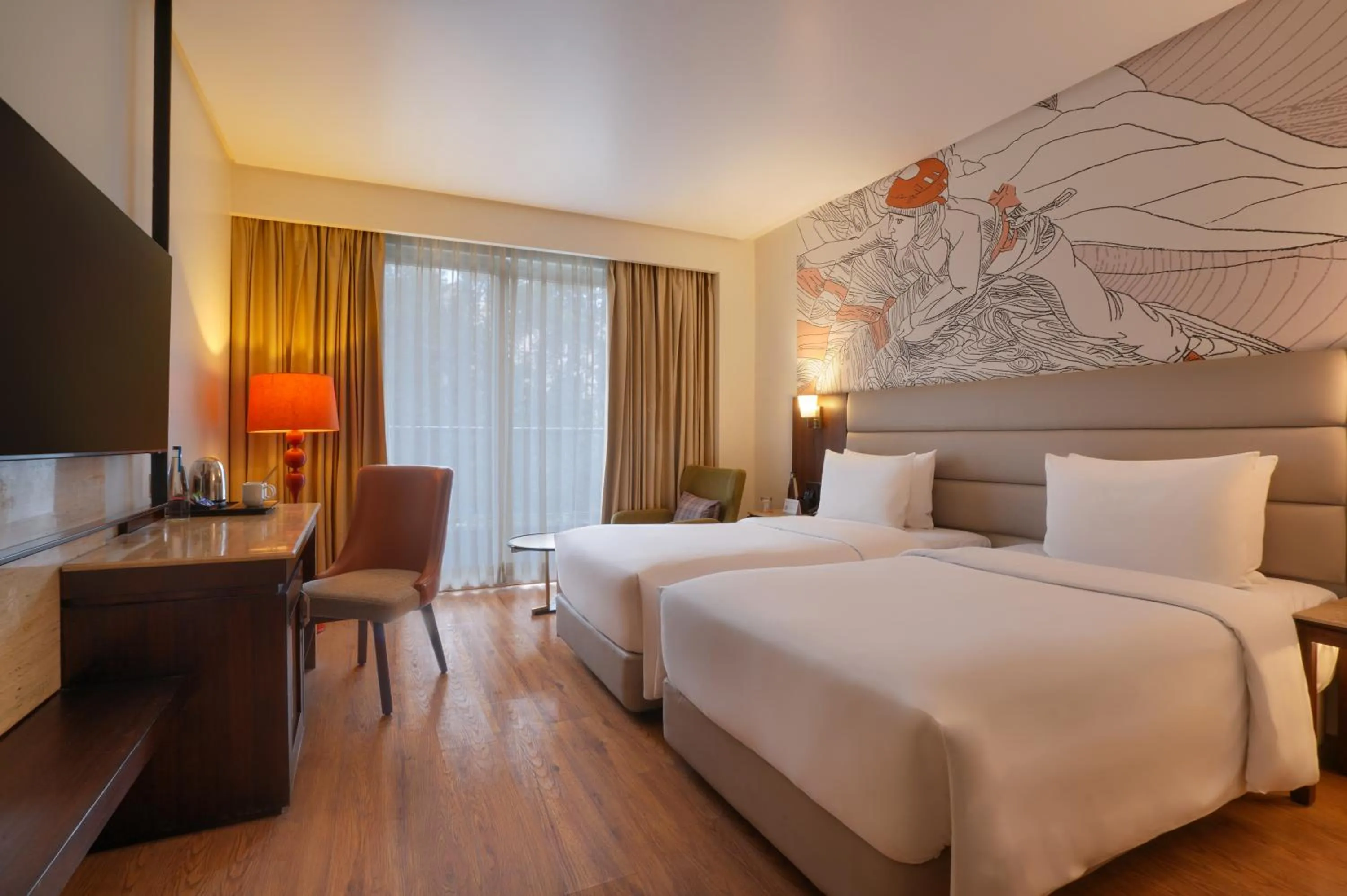 Bed in Hyatt Centric Rajpur Road Dehradun