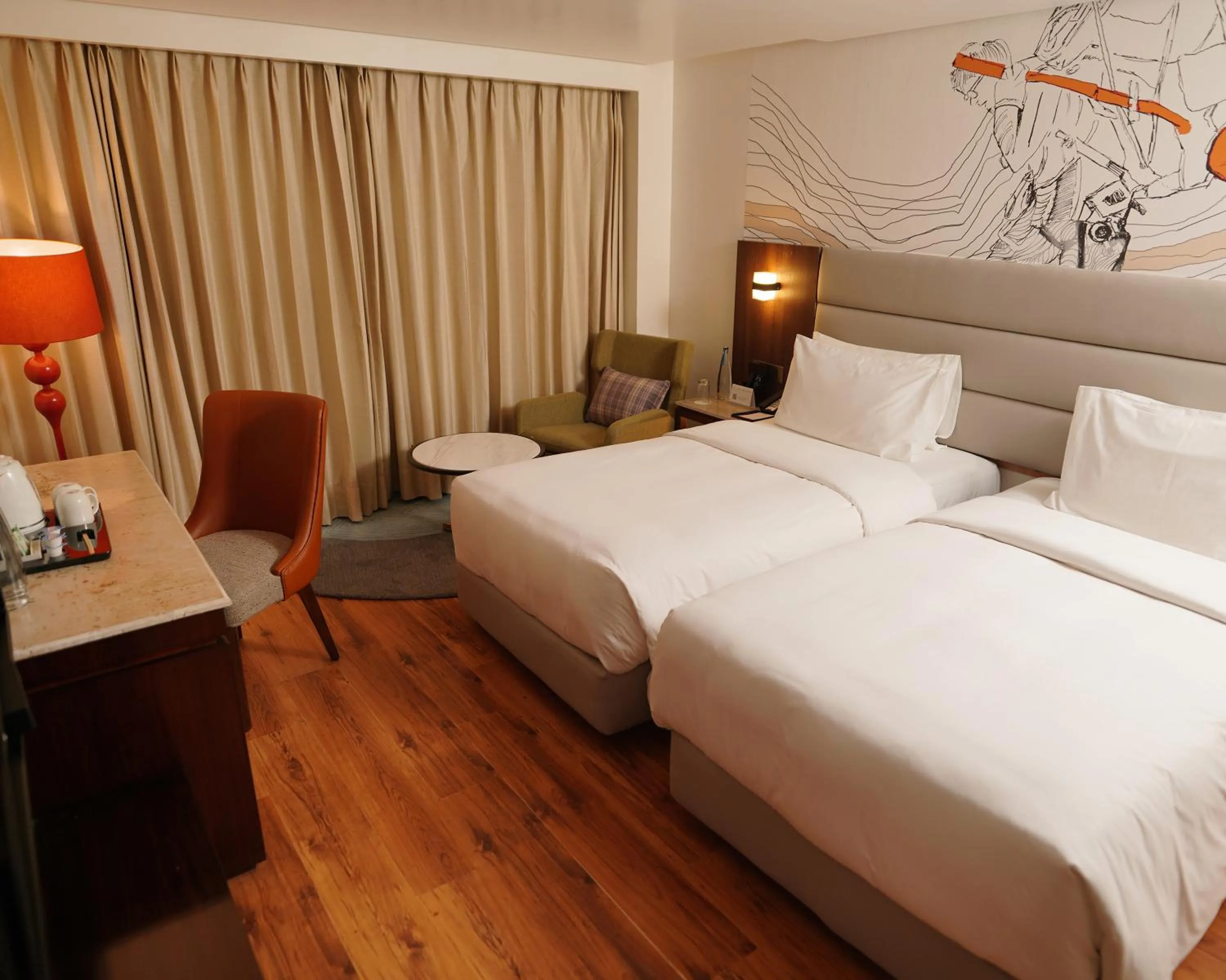 Bedroom, Bed in Hyatt Centric Rajpur Road Dehradun