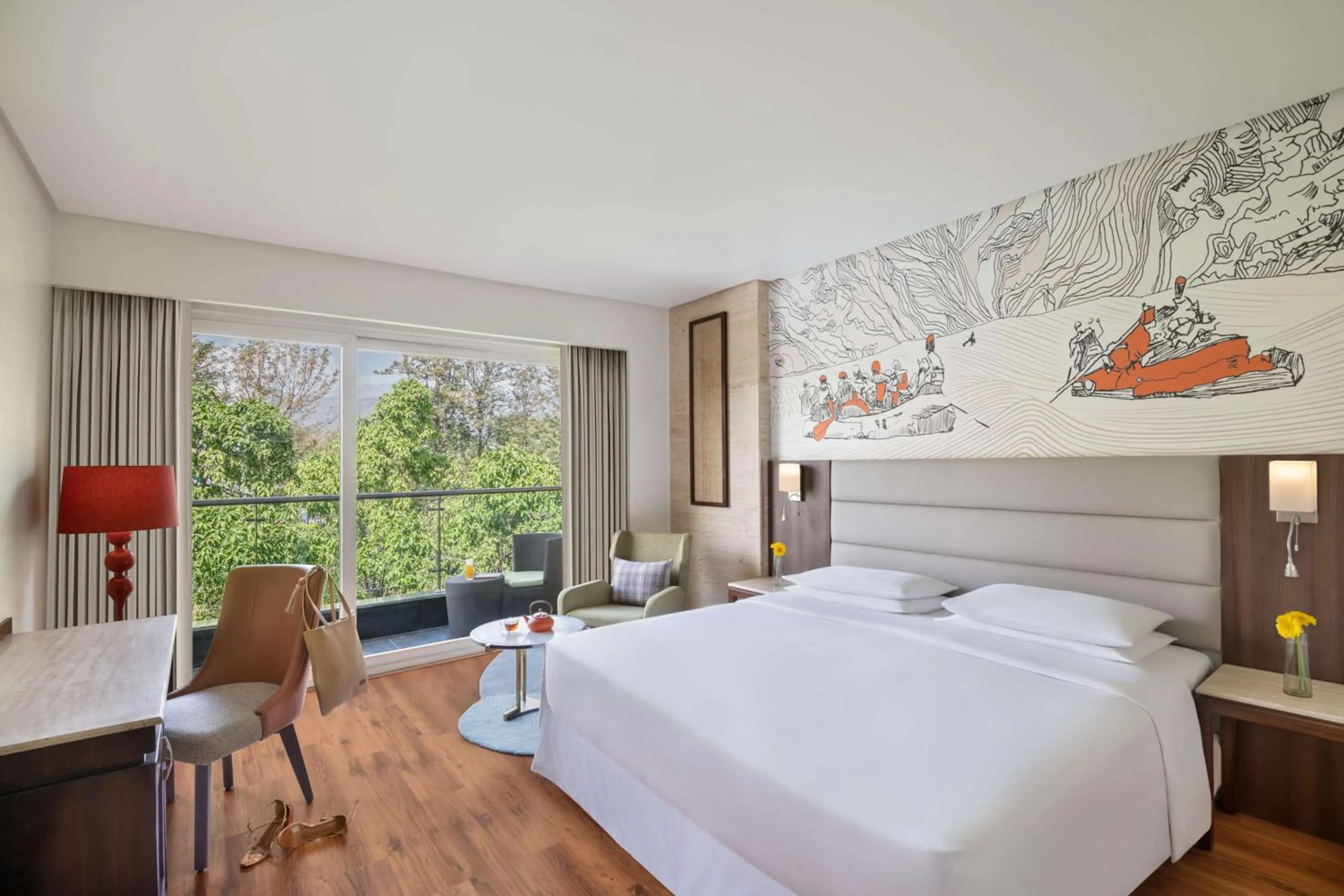 Bedroom, Bed in Hyatt Centric Rajpur Road Dehradun