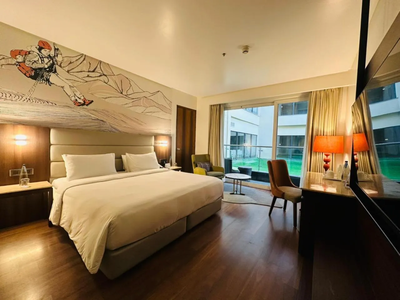 Bed in Hyatt Centric Rajpur Road Dehradun