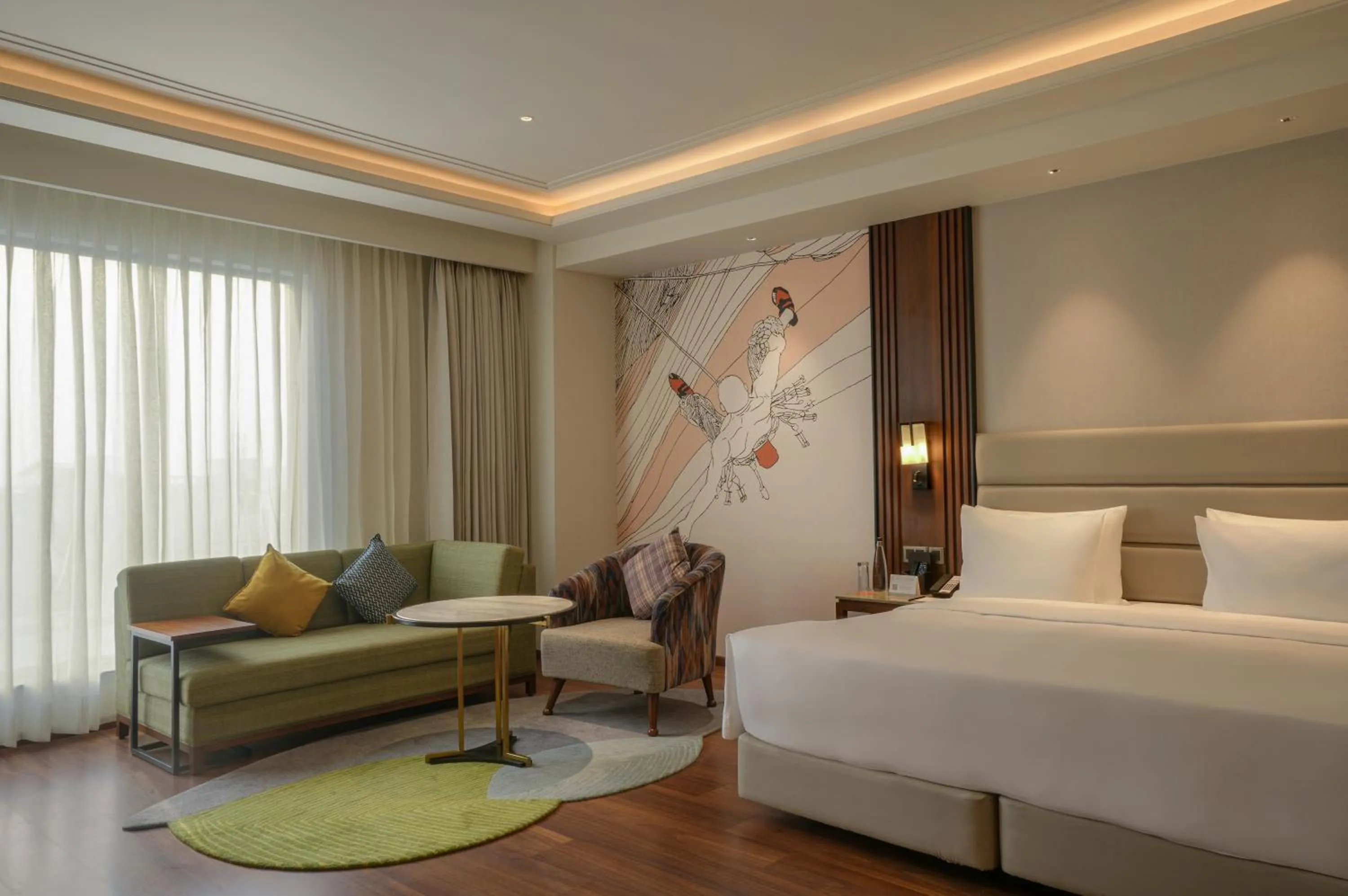 Bedroom, Bed in Hyatt Centric Rajpur Road Dehradun