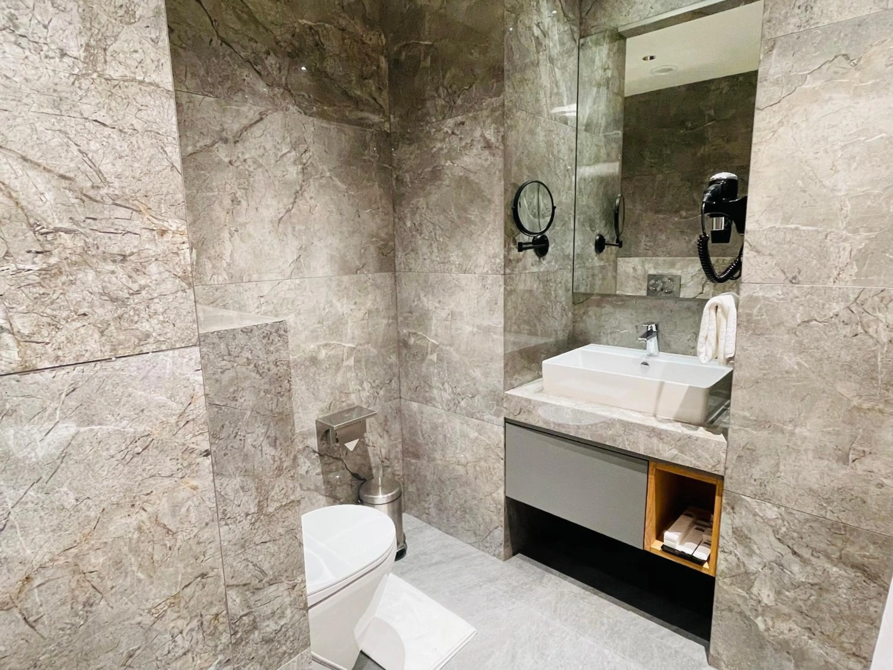 Bathroom in Regenta - The World Surat