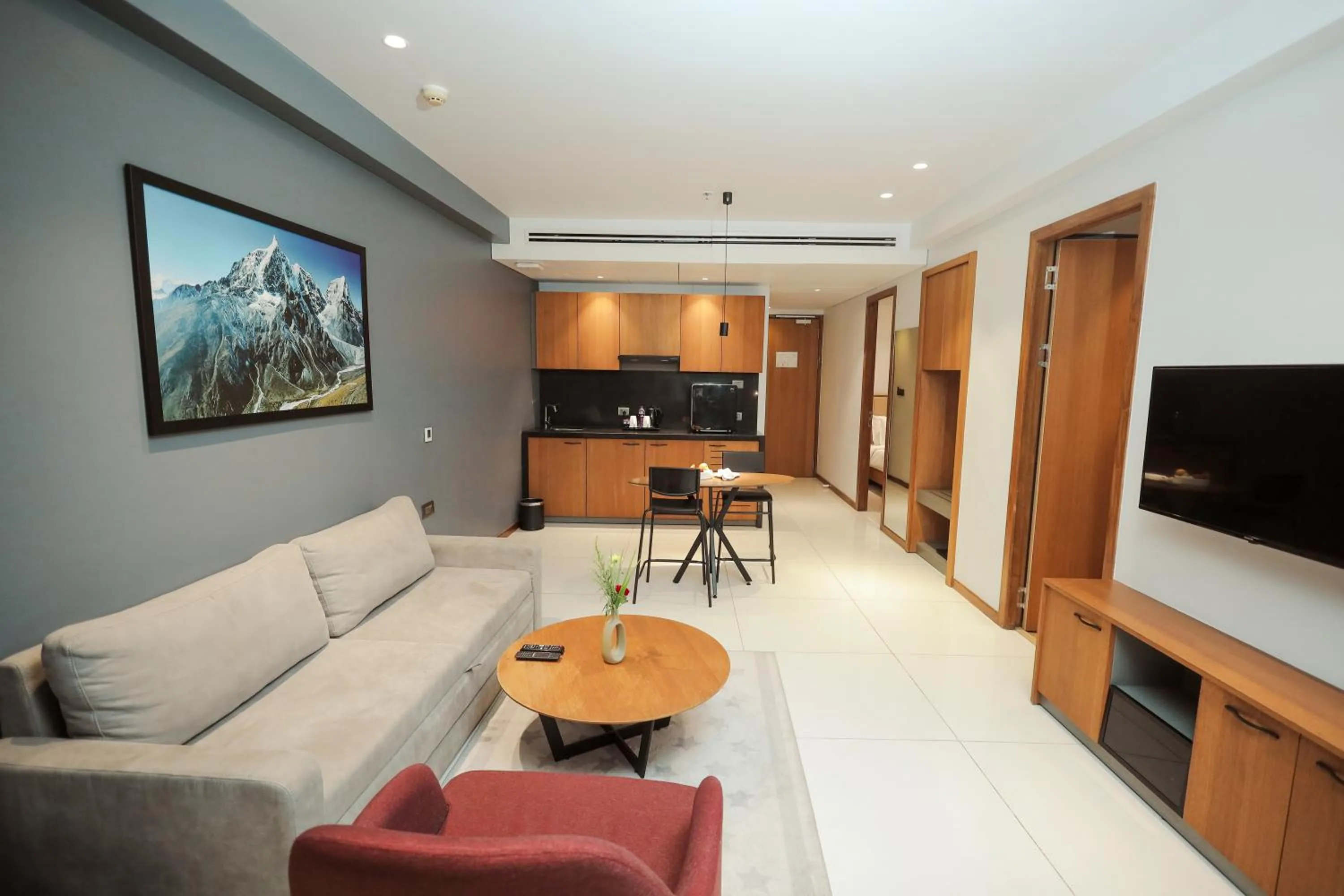 Living room in Regenta - The World Surat