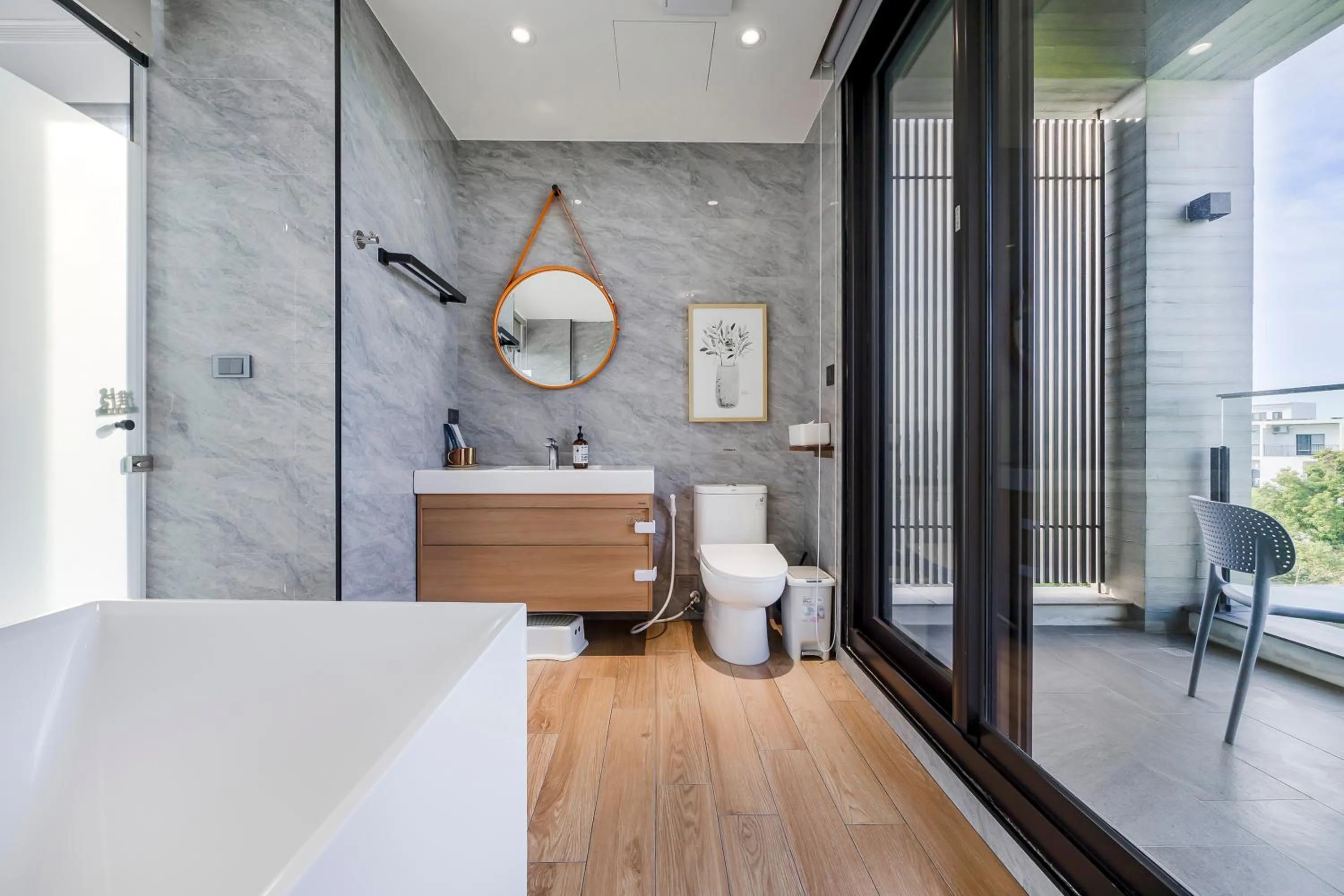 Bathroom, Bed in Ning Xia Time