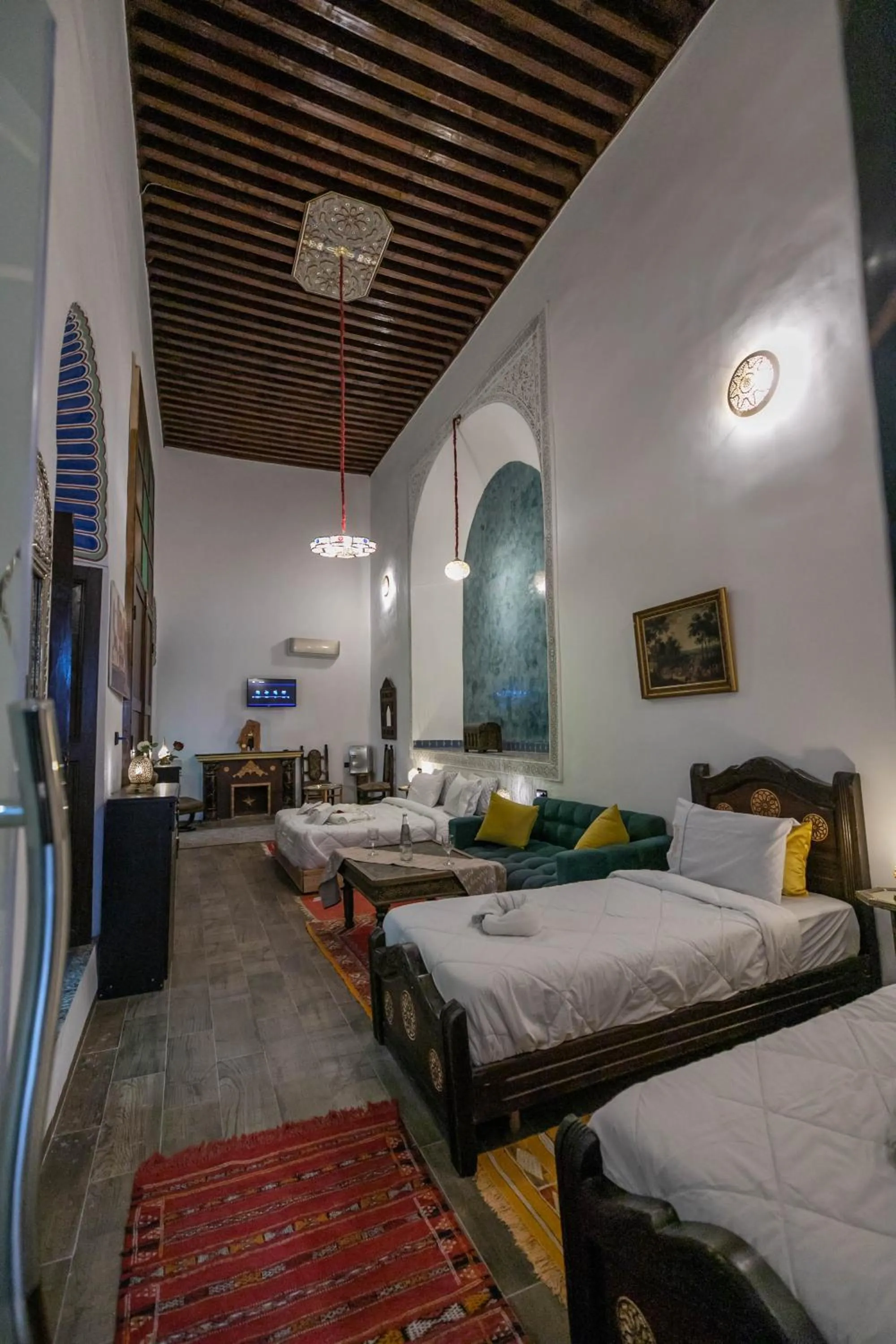 Bed in Palais Chahd Luxury