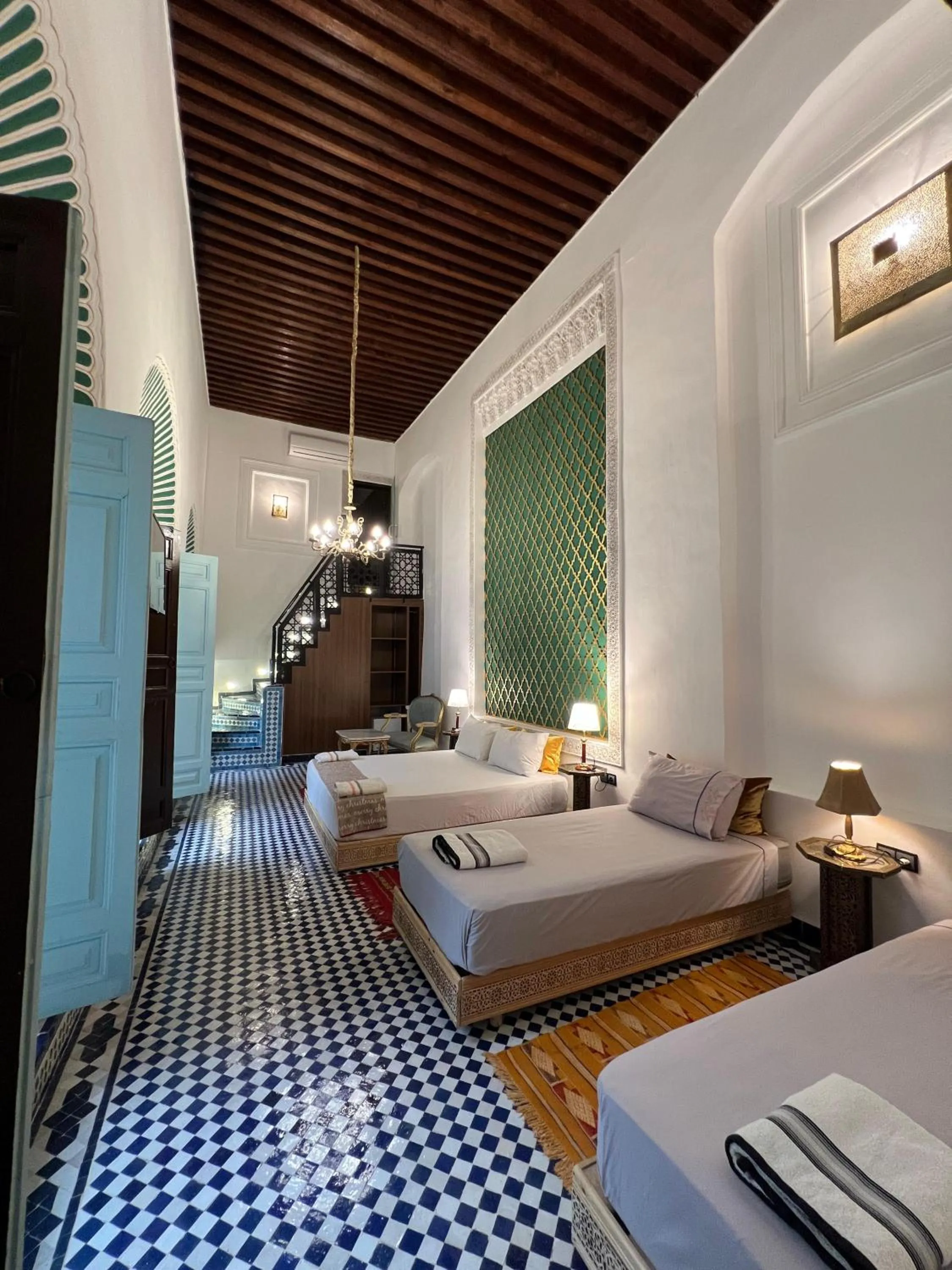 Bed in Palais Chahd Luxury