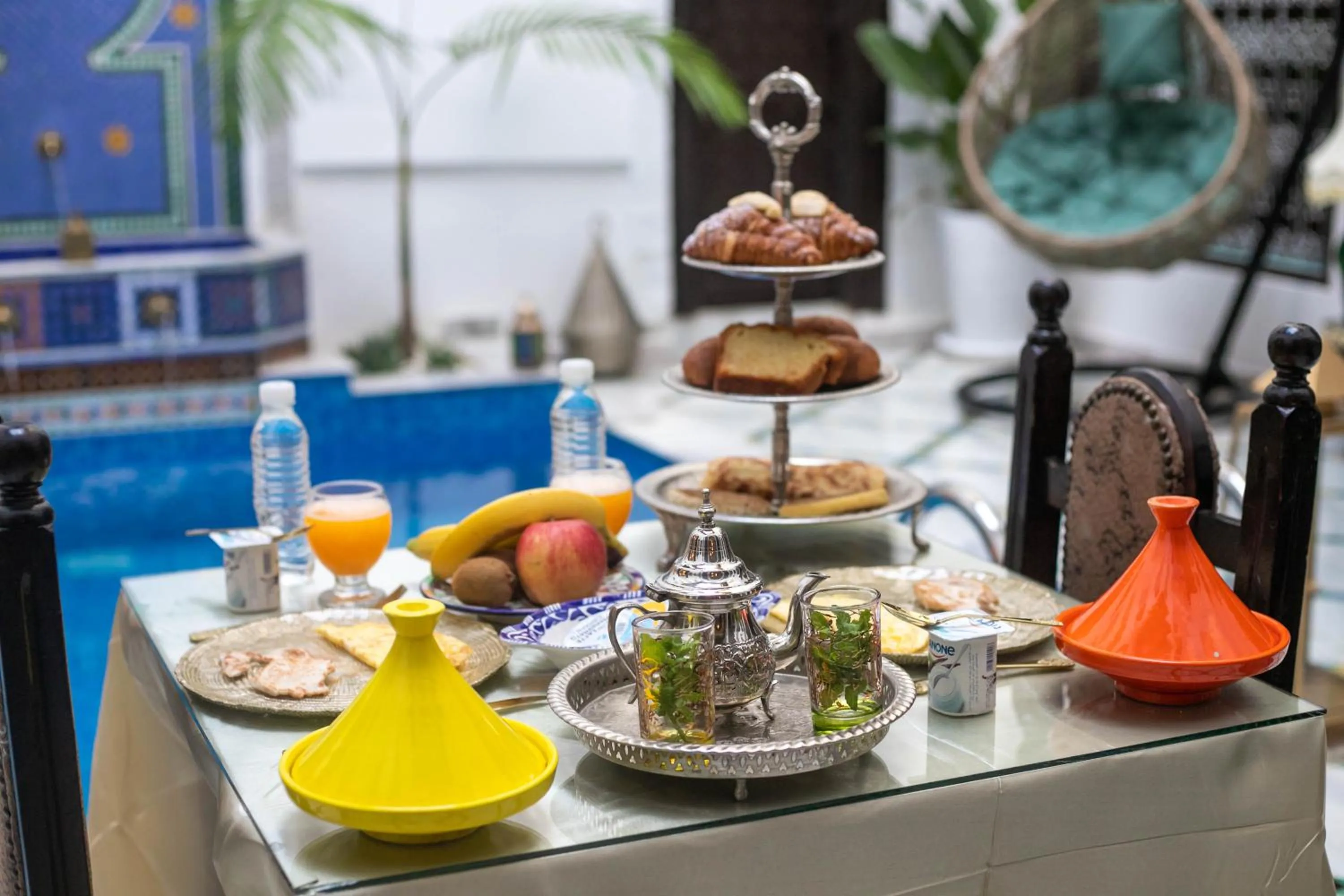 Food and drinks in Palais Chahd Luxury