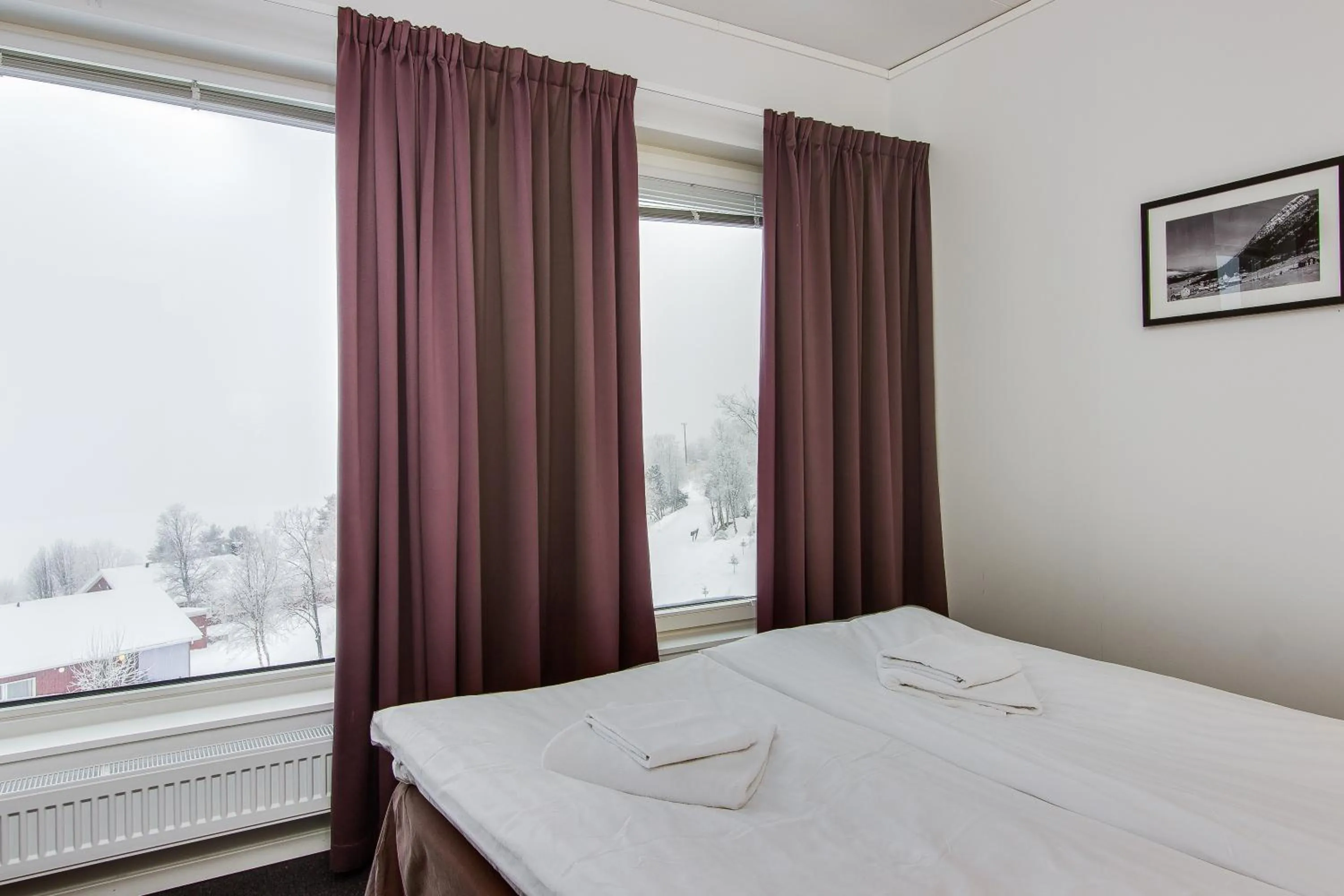 Bed in Funäs Ski Lodge