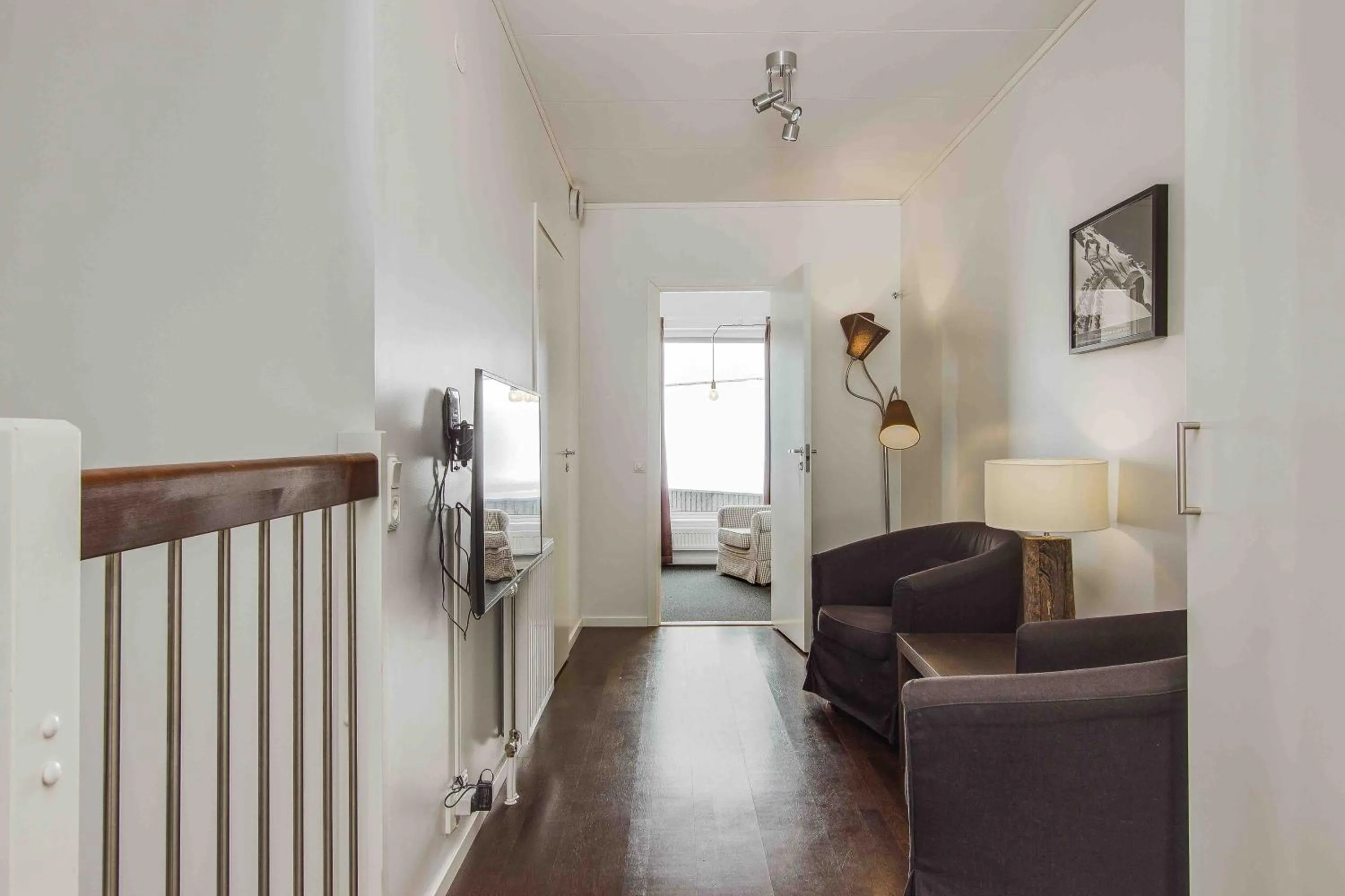 Communal lounge/ TV room in Funäs Ski Lodge