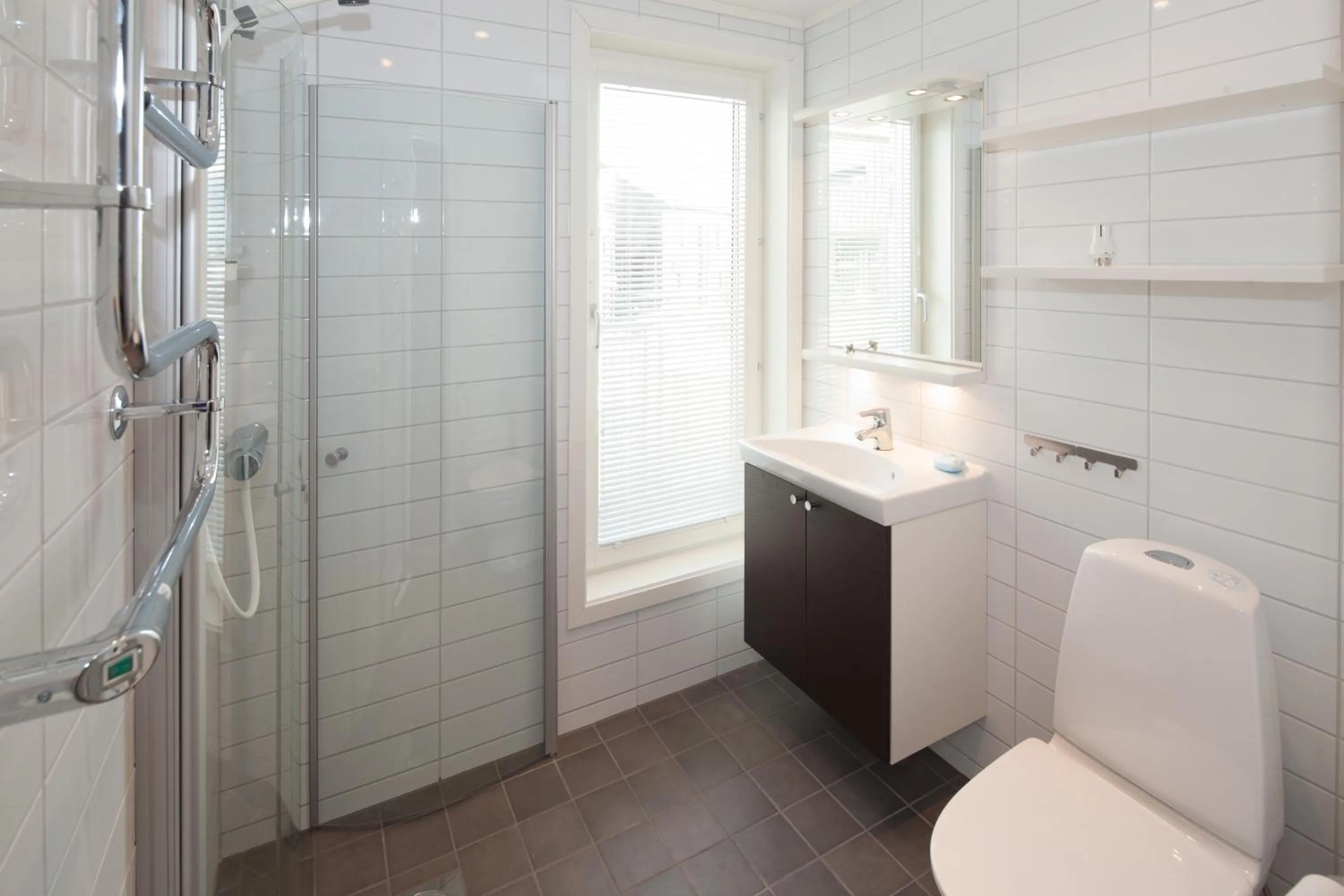 Shower in Funäs Ski Lodge