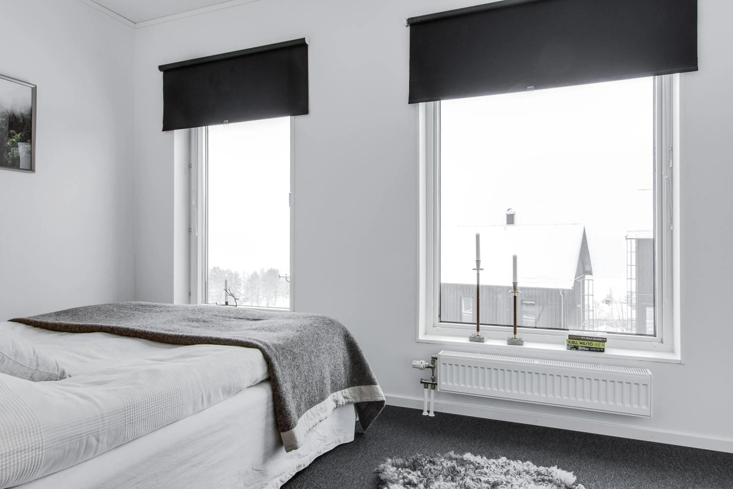 Bed in Funäs Ski Lodge