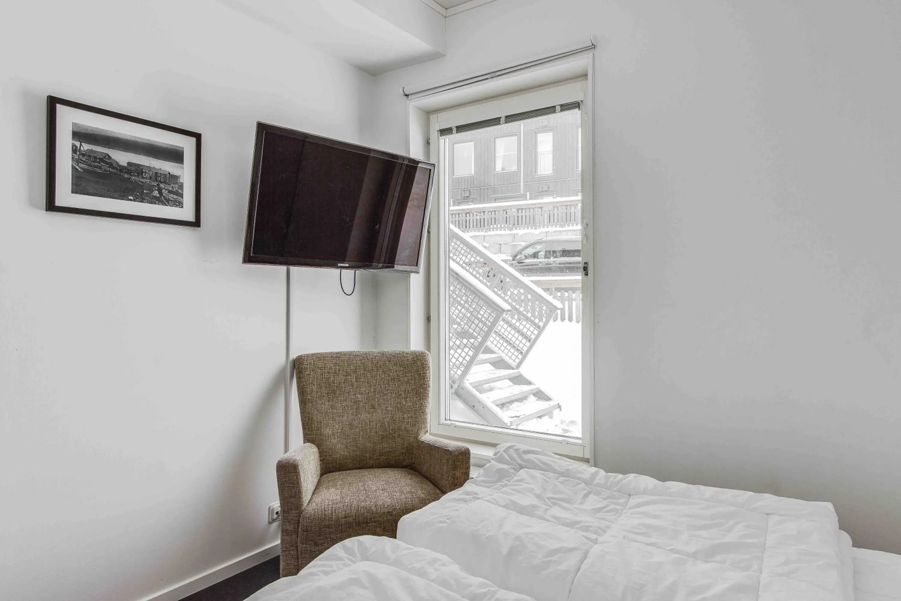 Bed in Funäs Ski Lodge