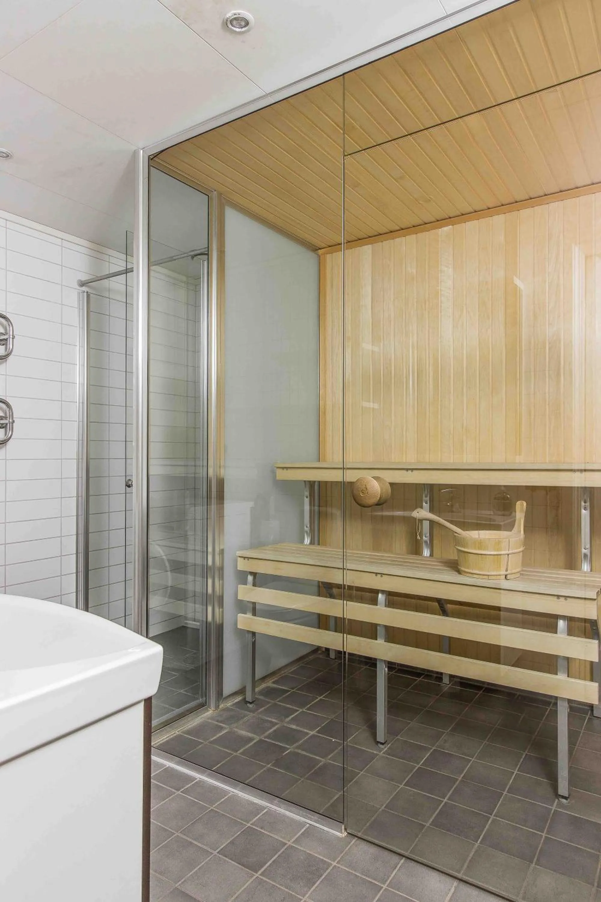 Shower in Funäs Ski Lodge