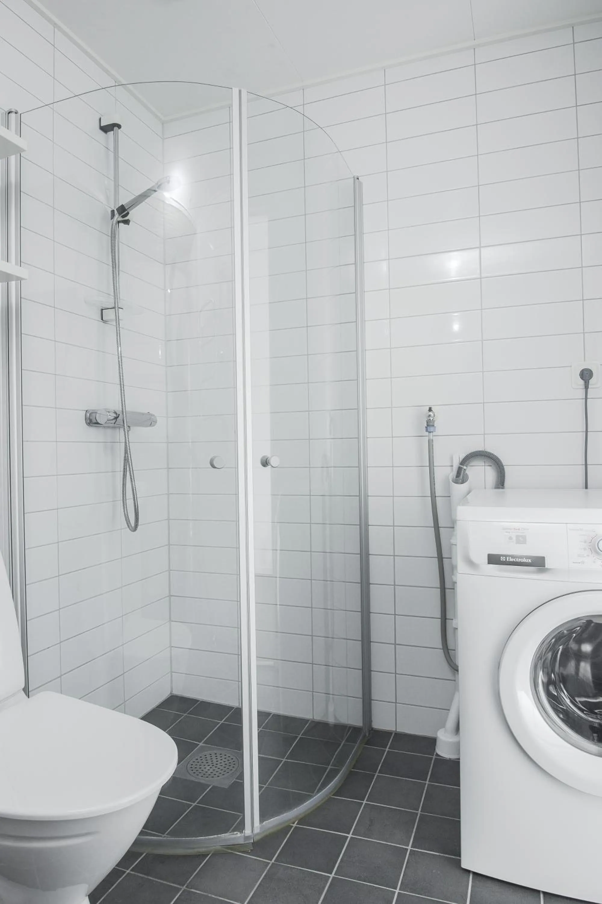 Shower in Funäs Ski Lodge