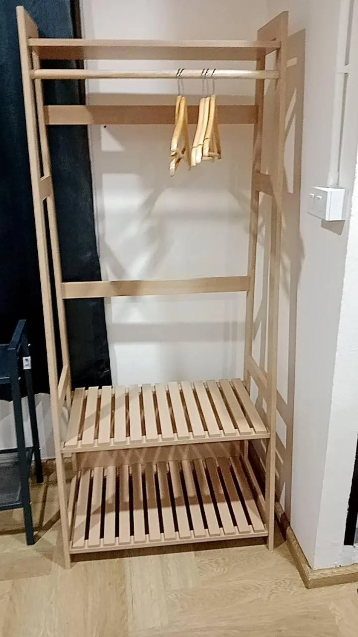 wardrobe in The One Hotel