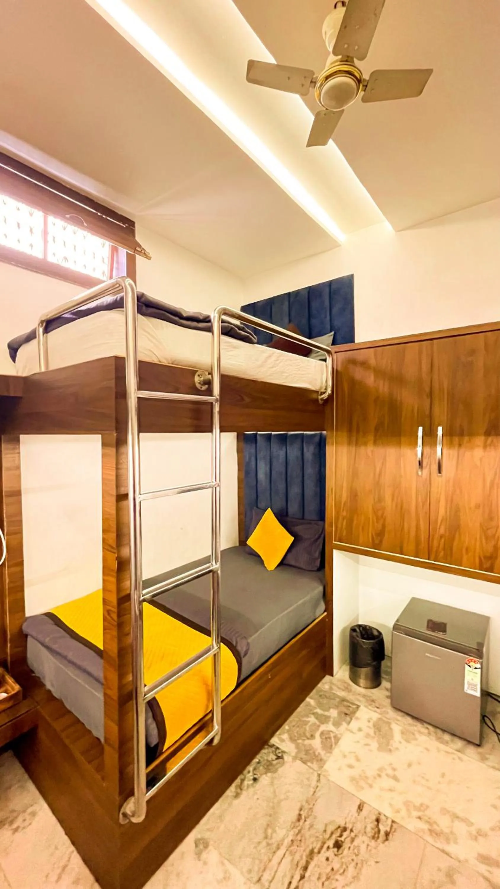 bunk bed, Bed in The Vacation Villa Agra A Boutique Hotel Near Taj Mahal